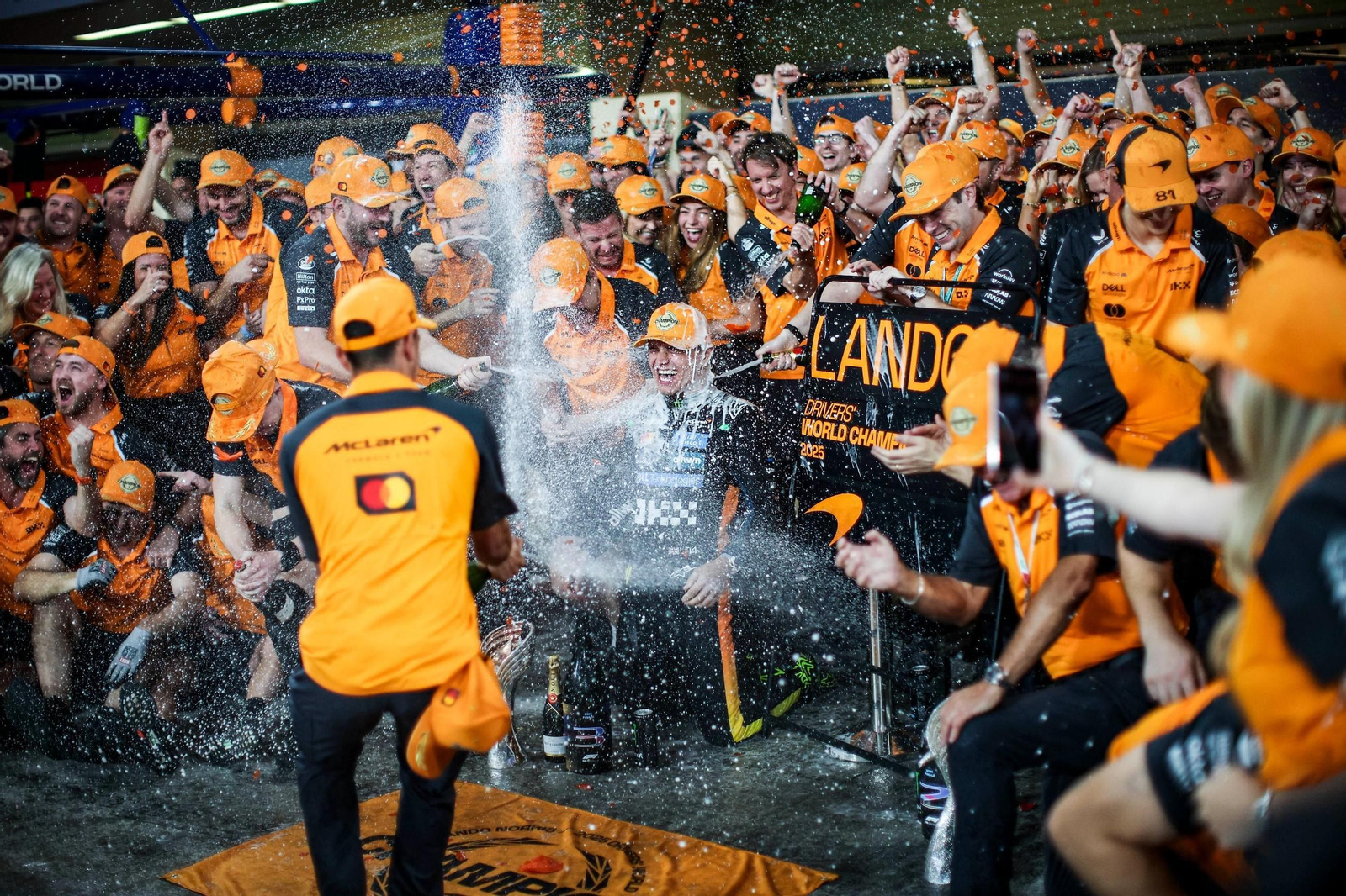 Las fotos del título mundial de Lando Norris en la Fórmula 1