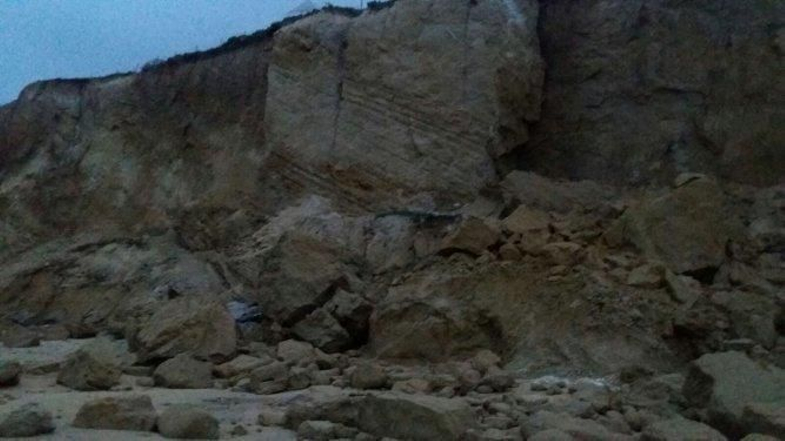 Imagen del desprendimiento.