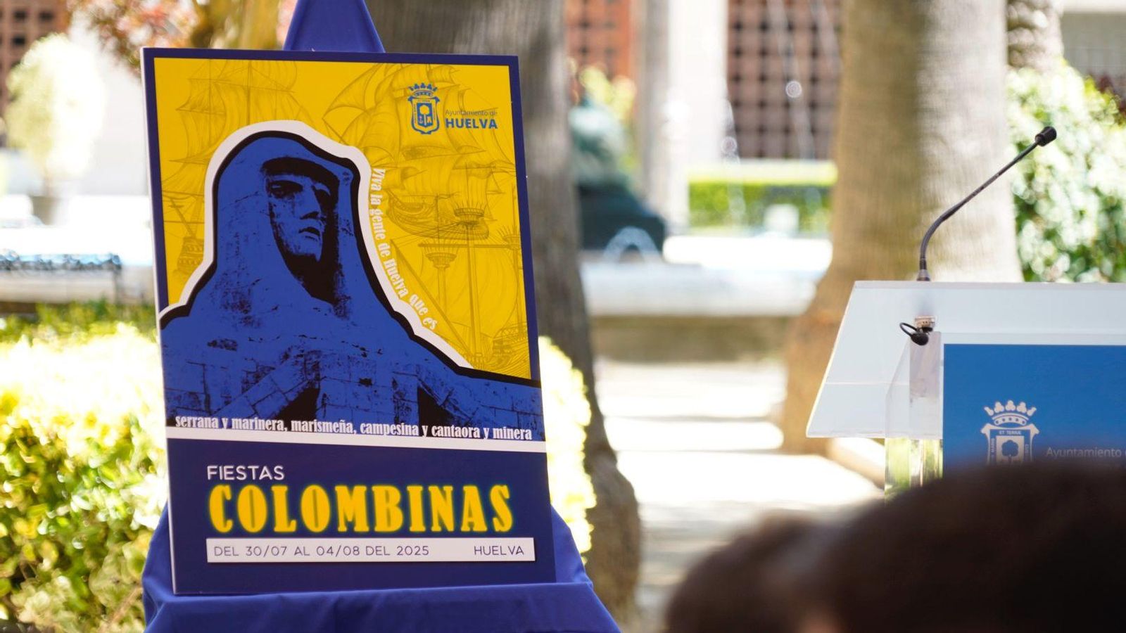 Cartel de las Fiestas Colombinas 2025.