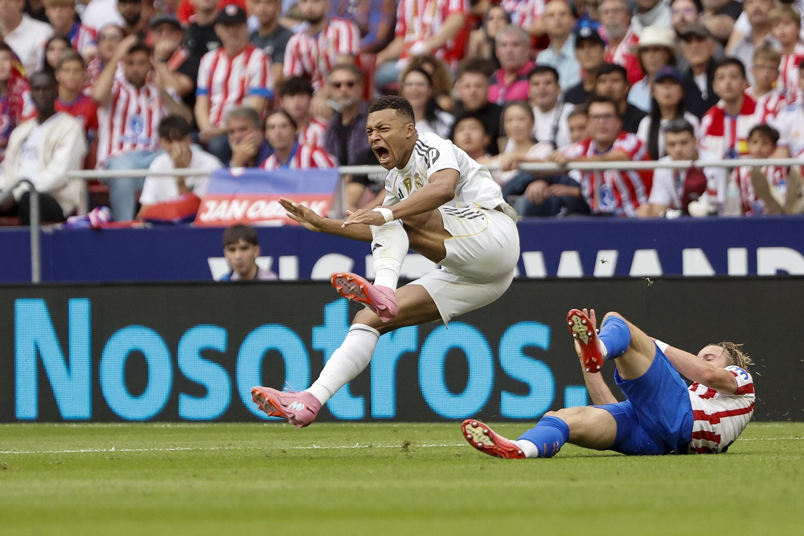 Las mejores fotos del Atlético - Real Madrid