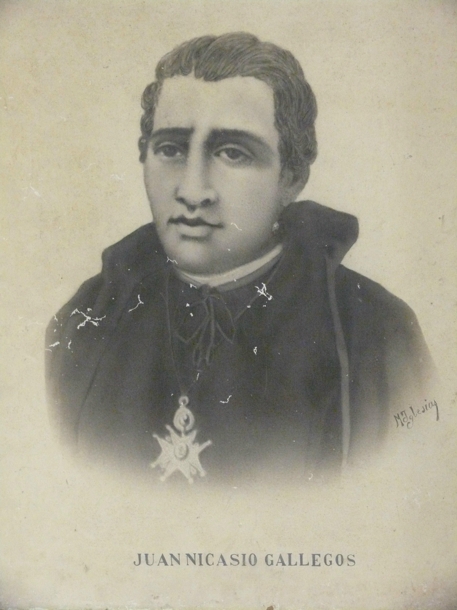 Juan Nicasio Gallego, diputado por Zamora.