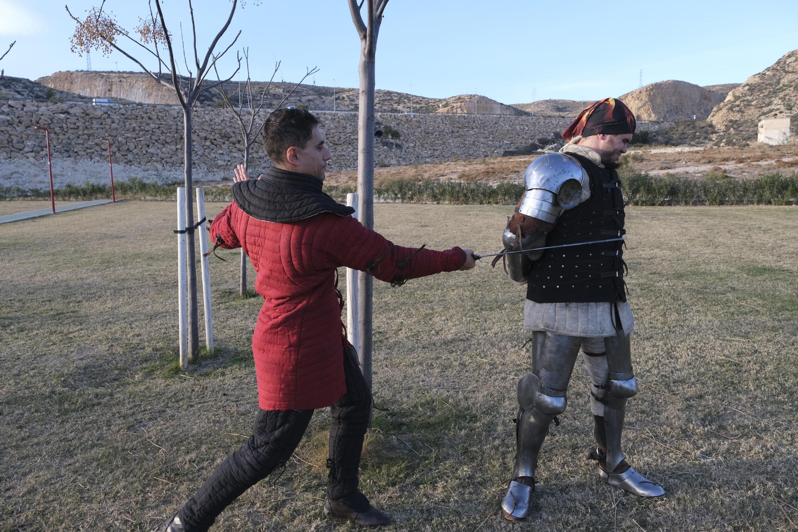 Fotogalería de los combates medievales en Almería