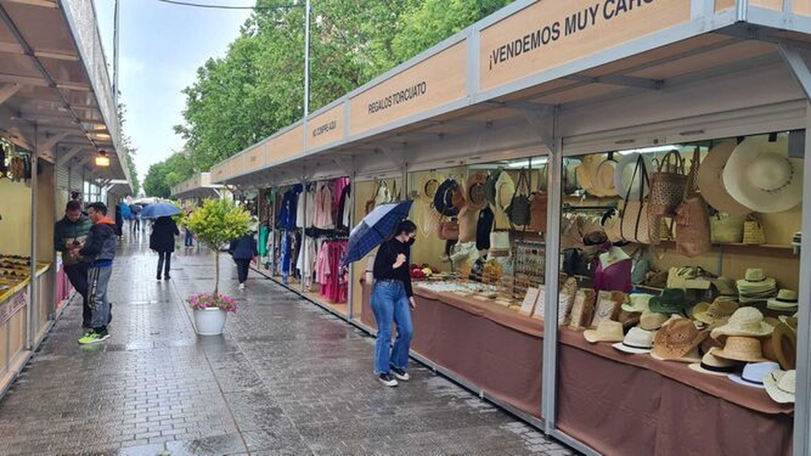 Expositores del Mercado de Primavera de Córdoba.