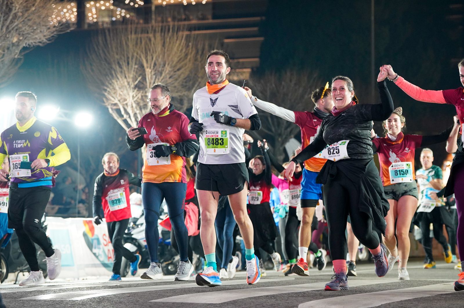 En imágenes: búscate en tu llegada a meta de la Carrera de San Antón 2026 (2)