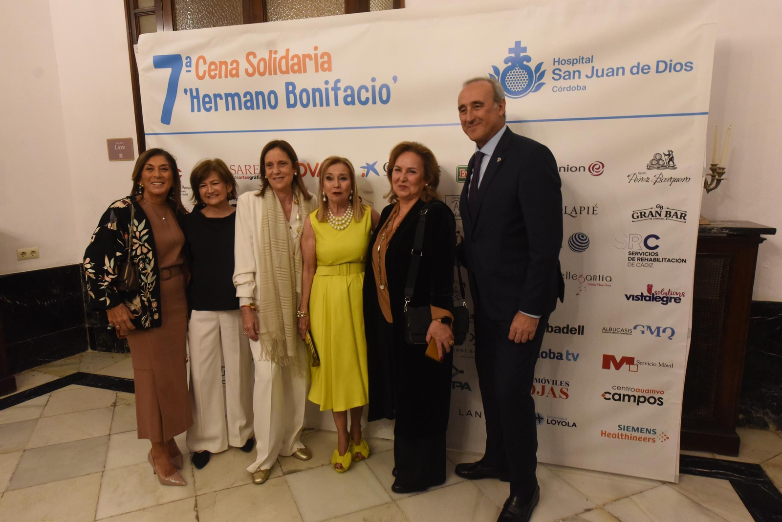 La Cena Solidaria Hermano Bonifacio del Hospital San Juan de Dios de Córdoba, en imágenes