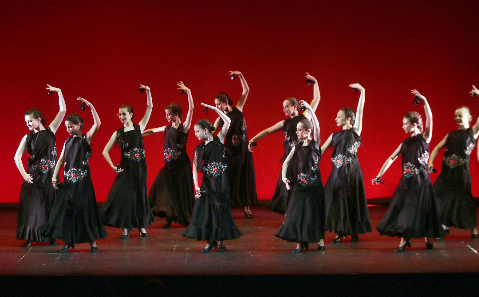 Espectáculo de danza en el Conservatorio Superior de Danza de Córdoba.