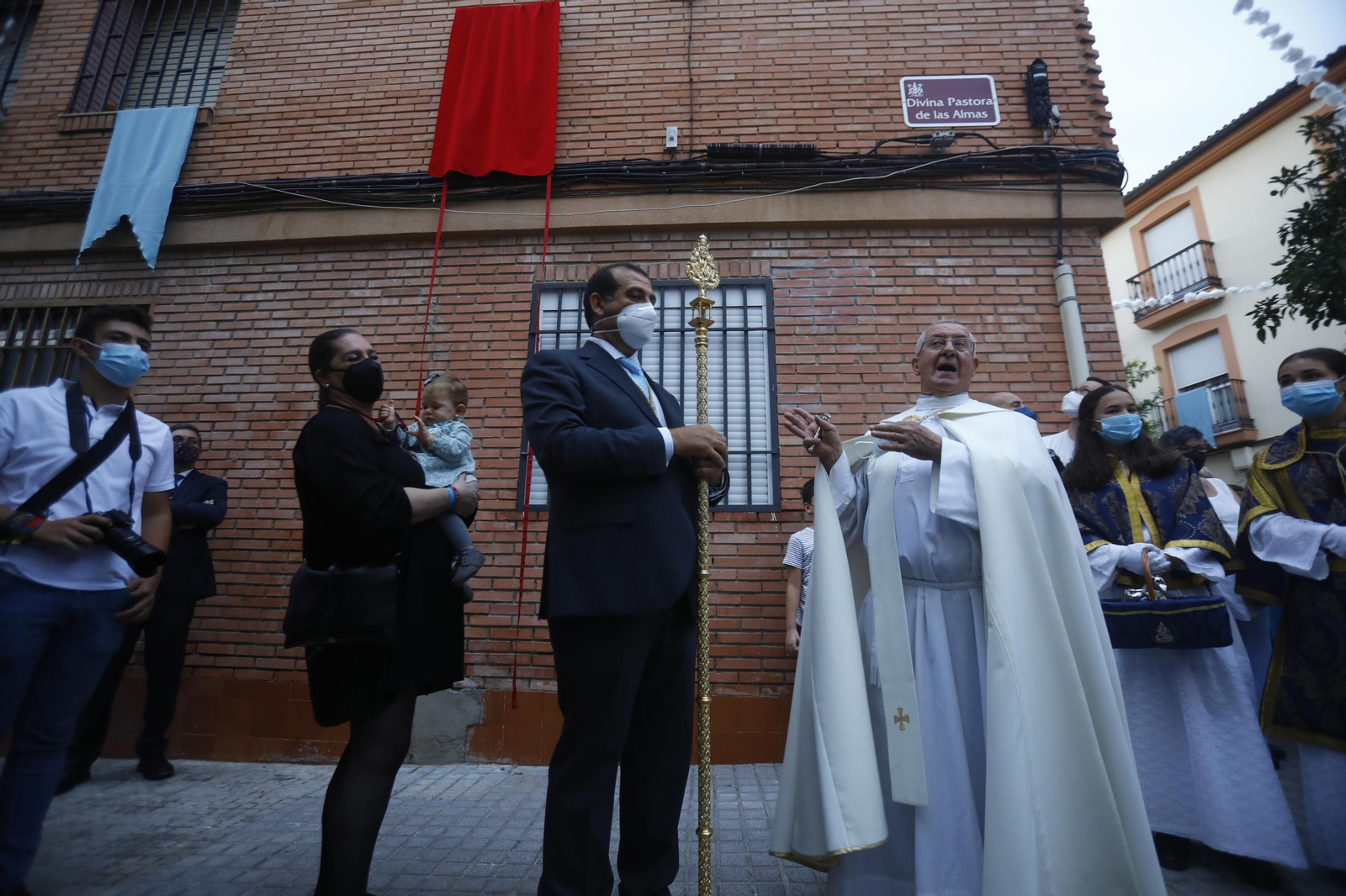 La procesión de la Divina Pastora de las Almas, en imágenes