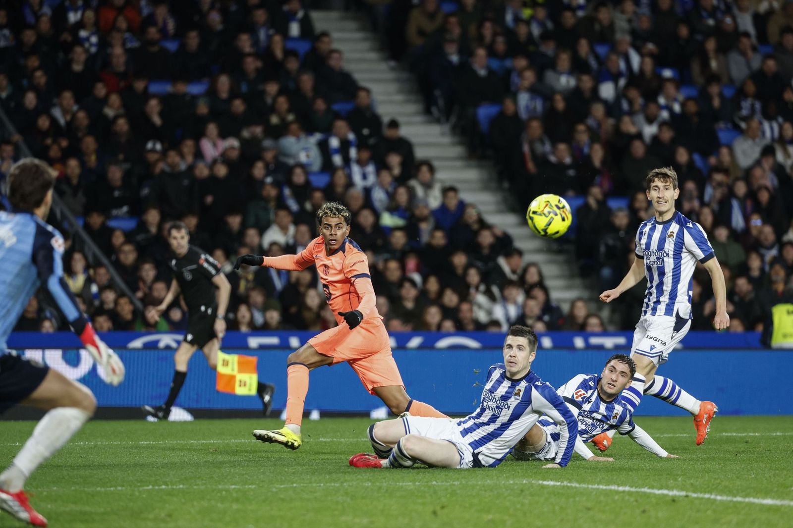 Las fotos de la derrota del Barcelona contra la Real Sociedad