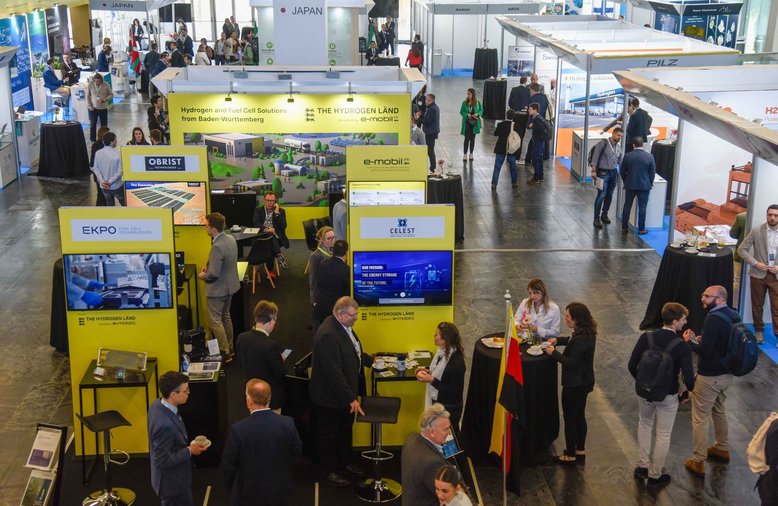 La inauguración del 'European Hydrogen Energy Conference', en imágenes