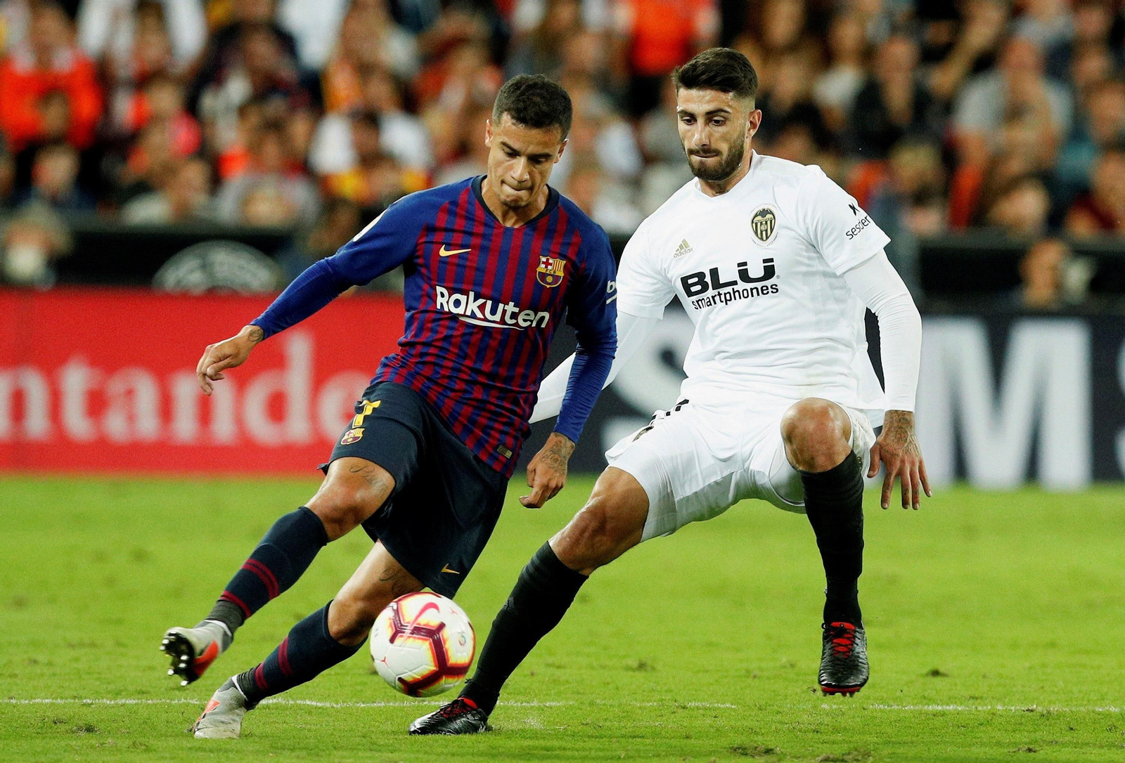 Las imágenes del Valencia-Barcelona