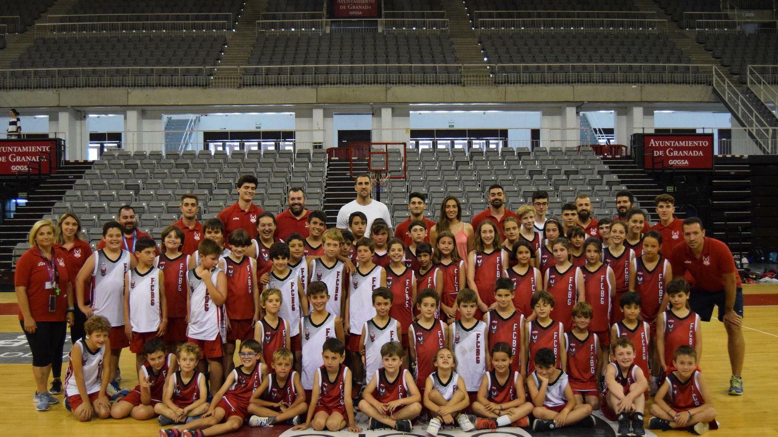 Pablo Aguilar estuvo el pasado verano en el campus de la Fundación CB Granada