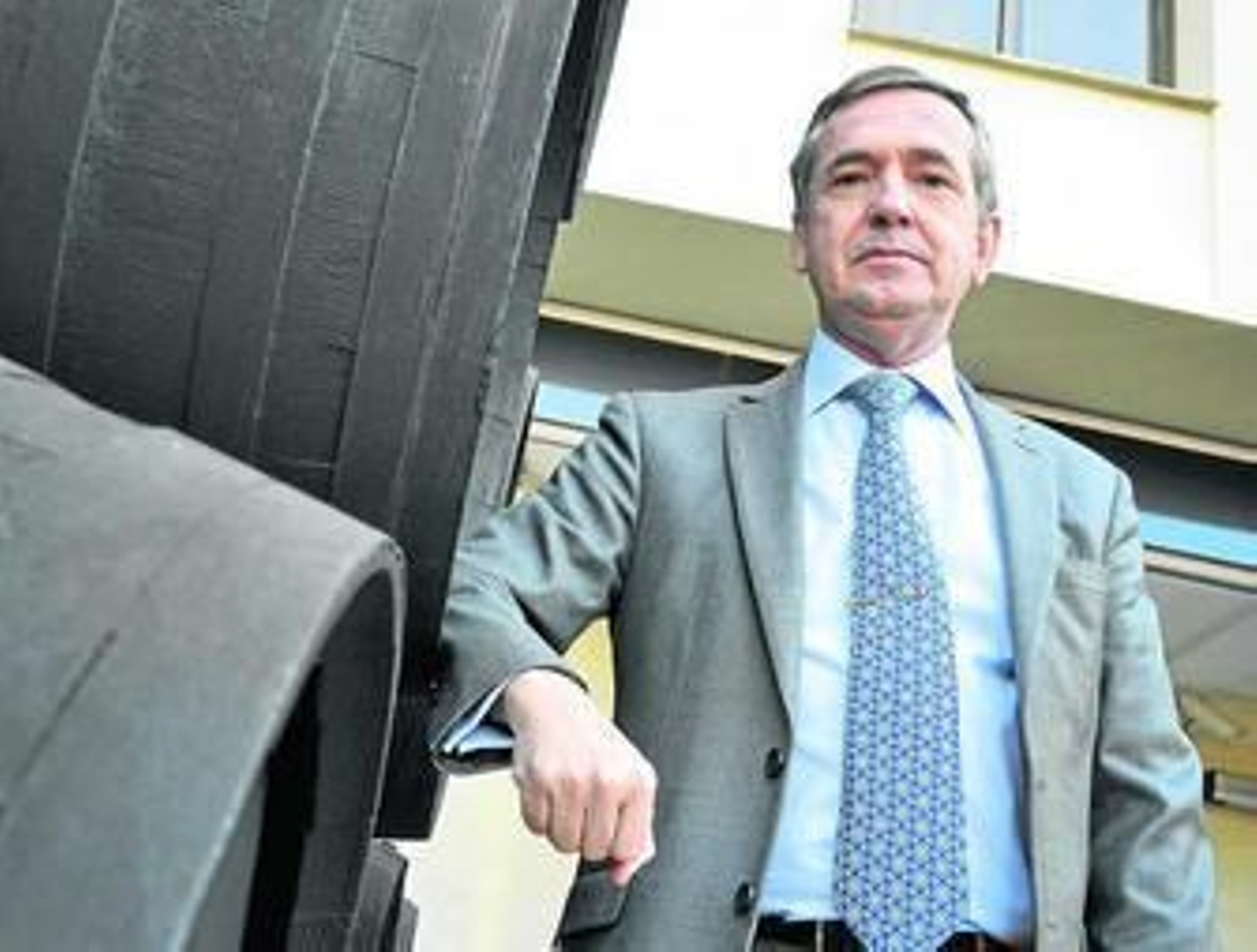 Joaquín Yvancos, durante una visita realizada a Jerez. Joaquín Yvancos, durante una visita realizada a Jerez.