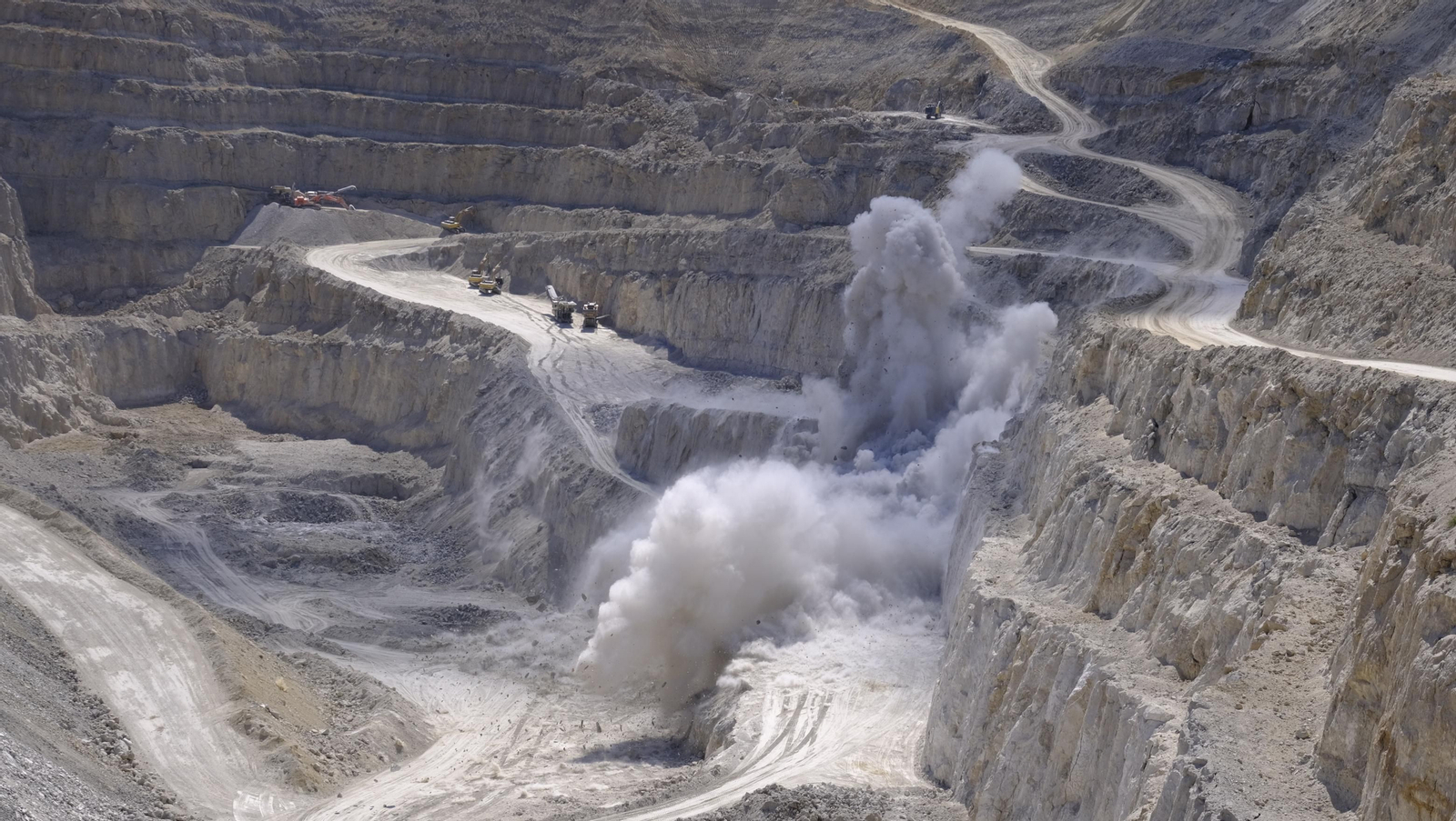 Visita a las canteras de yeso en Sorbas