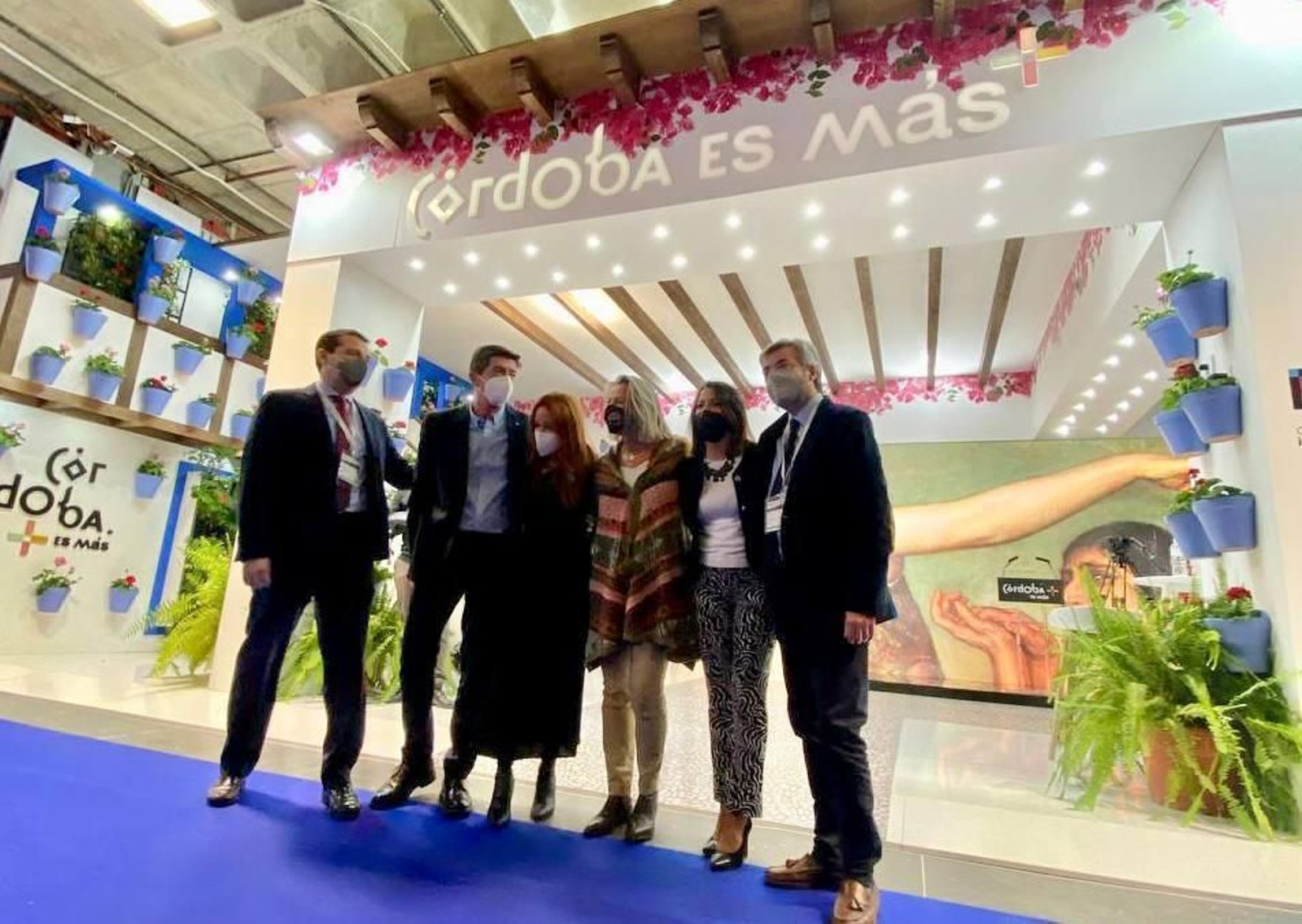 Inauguración del stand de Córdoba en Fitur.