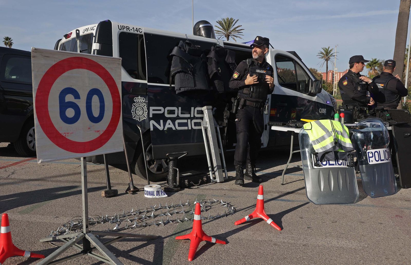 Las fotos de la II Ruta 091 de la Policía Nacional de La Línea