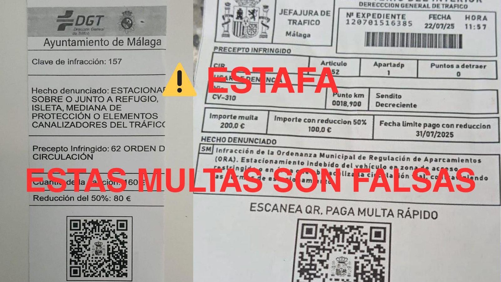 Denuncias falsas