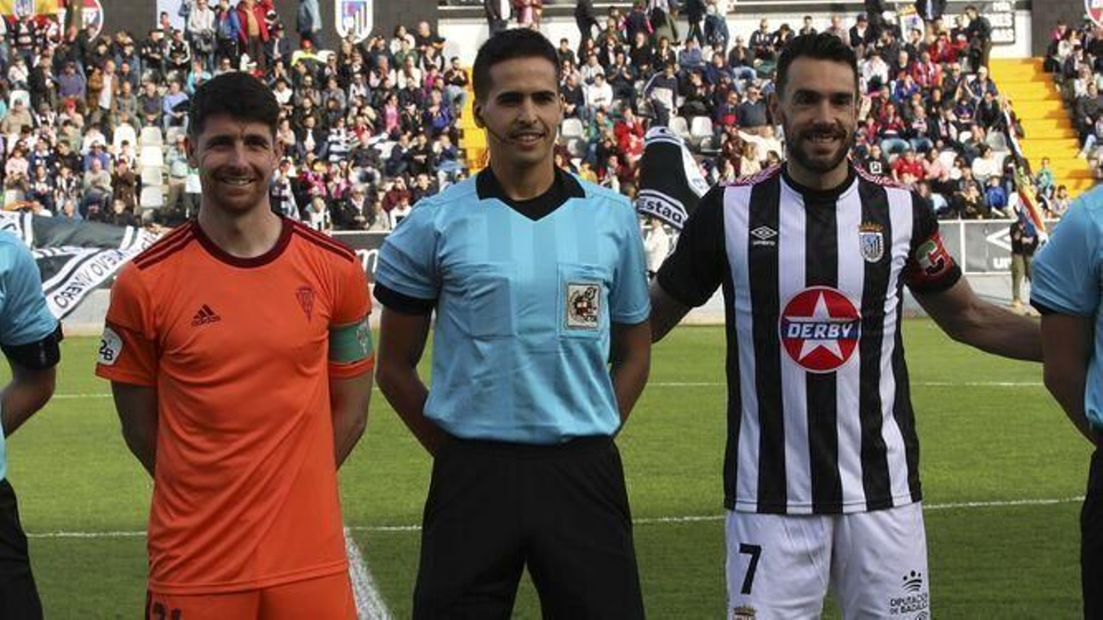 Velasco Arbaiza, antes de un Badajoz-Cordoba en Segunda B