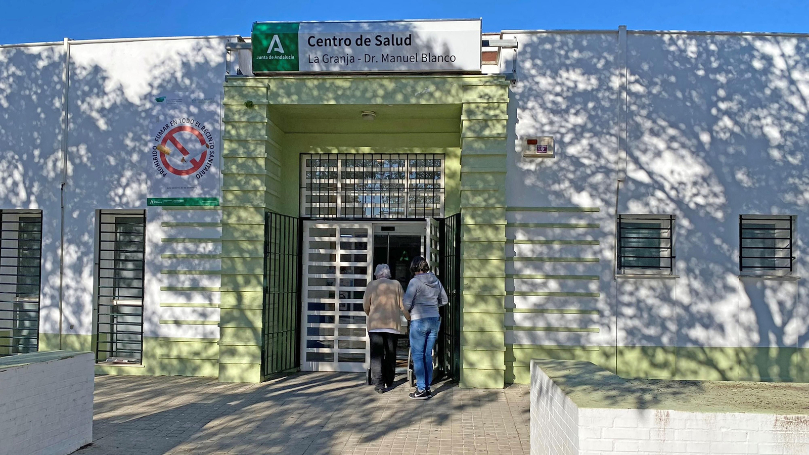 Imagen del centro de salud de La Granja, Doctor Manuel Blanco