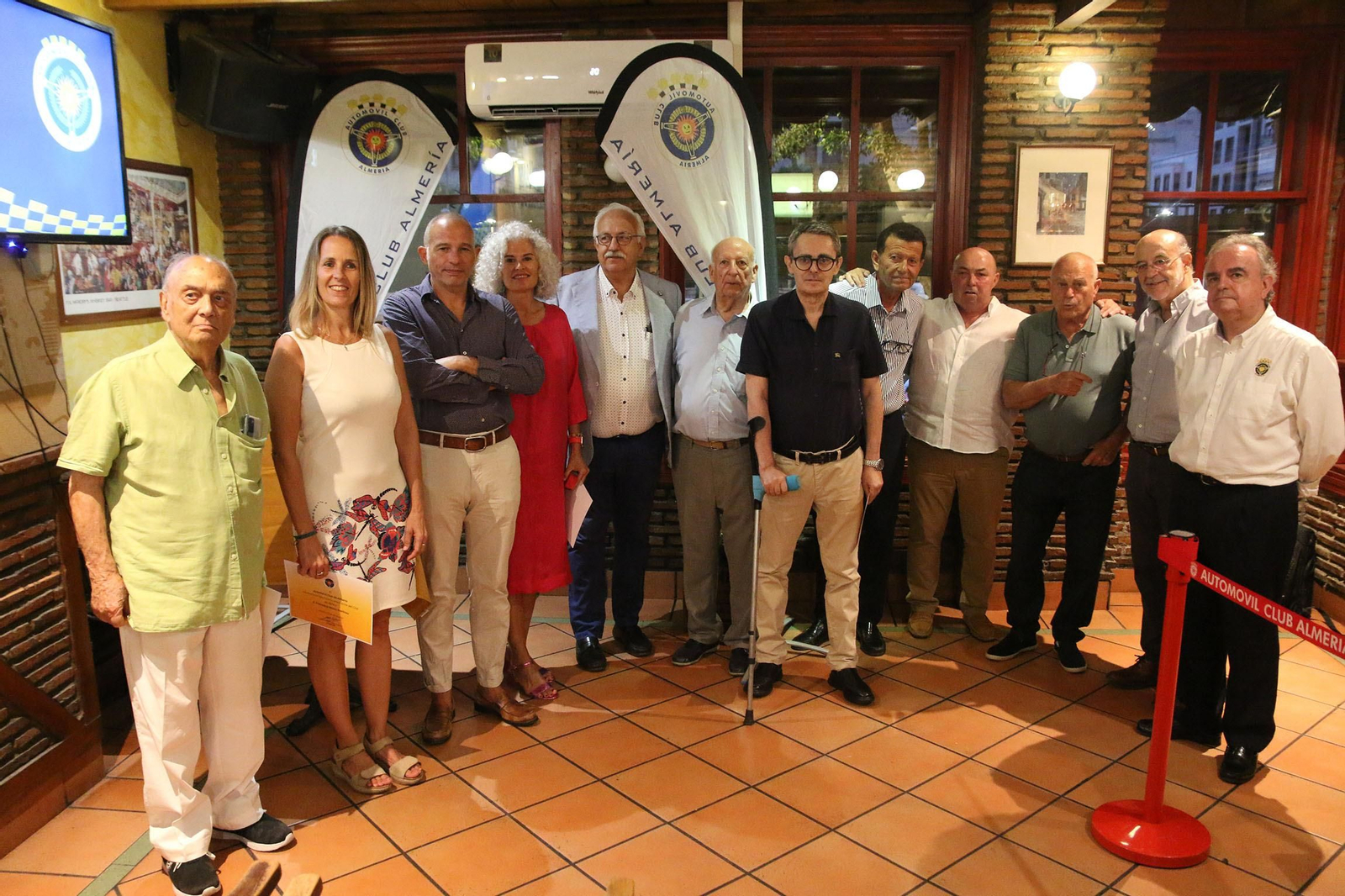 Homenaje a los expresidentes del Automóvil Club de Almería