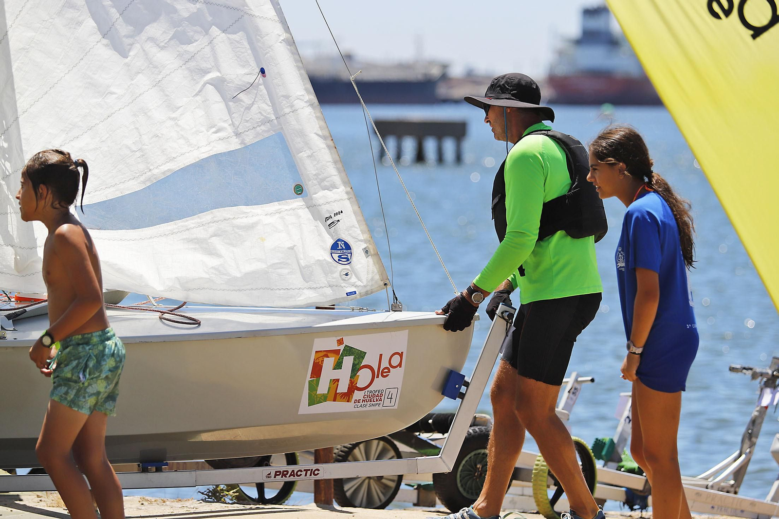 Imágenes de la final de la Copa de Andalucía de Snipe en Huelva