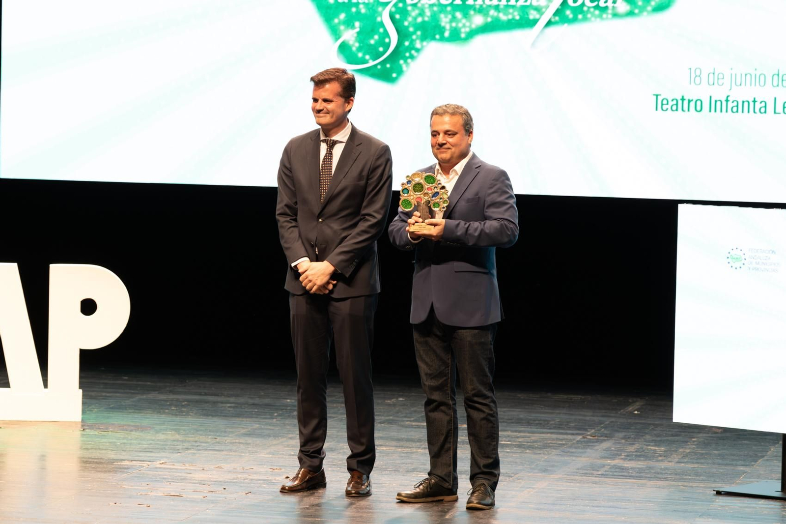 La entrega de premios Federación Andaluza de Municipios y Provincia, celebrada en Jaén, en imágenes