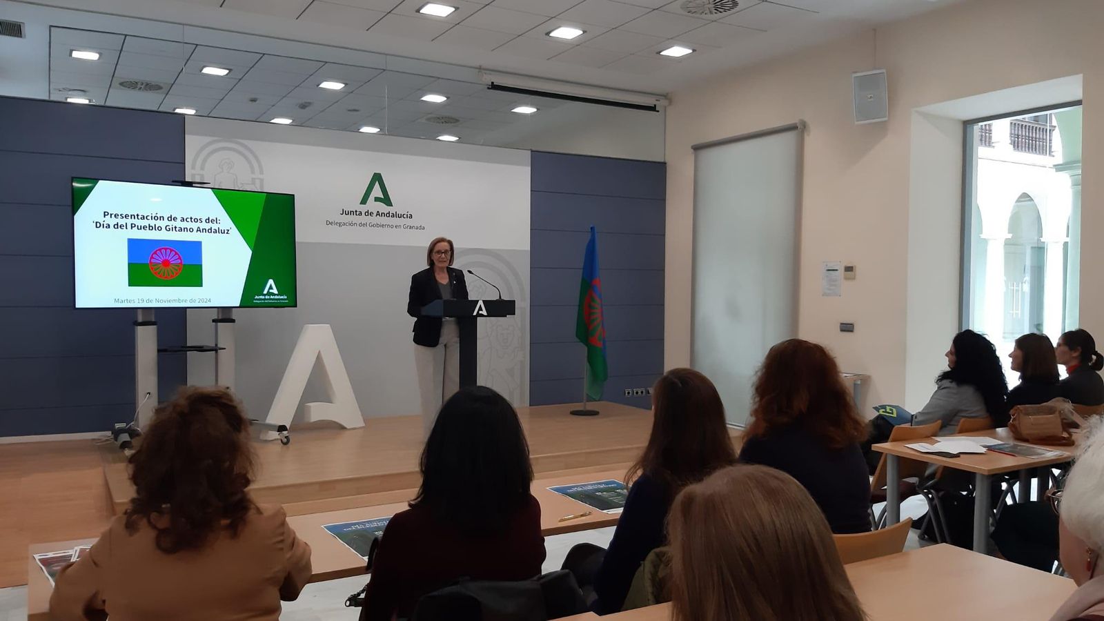 La delegada territorial de Inclusión Social, Juventud, Familias e Igualdad en Granada, Matilde Ortiz