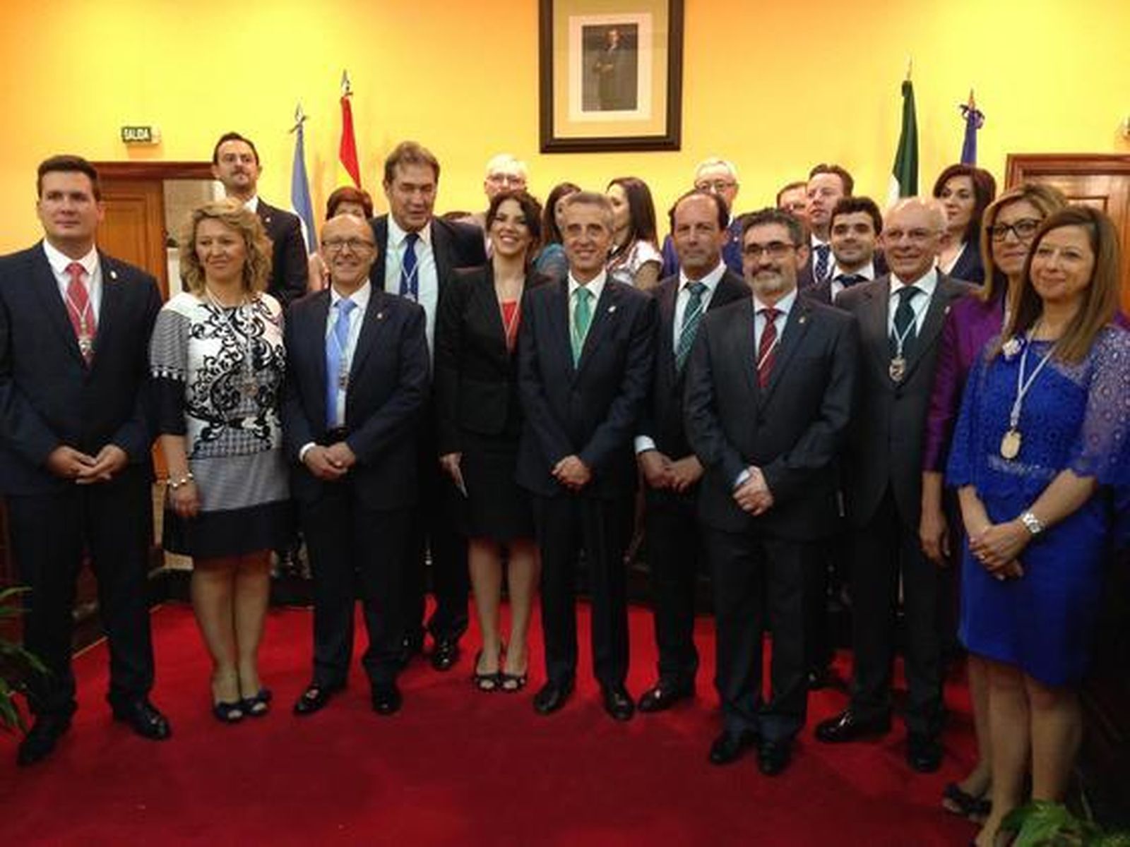 Juan Pérez (PSOE) inicia su segundo mandato en Lucena. Foto: Gema Moreno