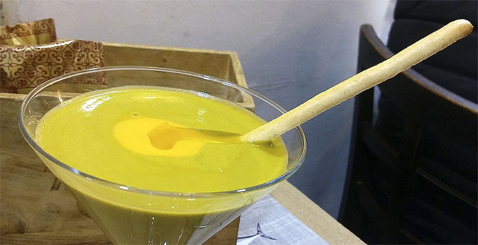 El salmorejo verde de Tomaré Tapas