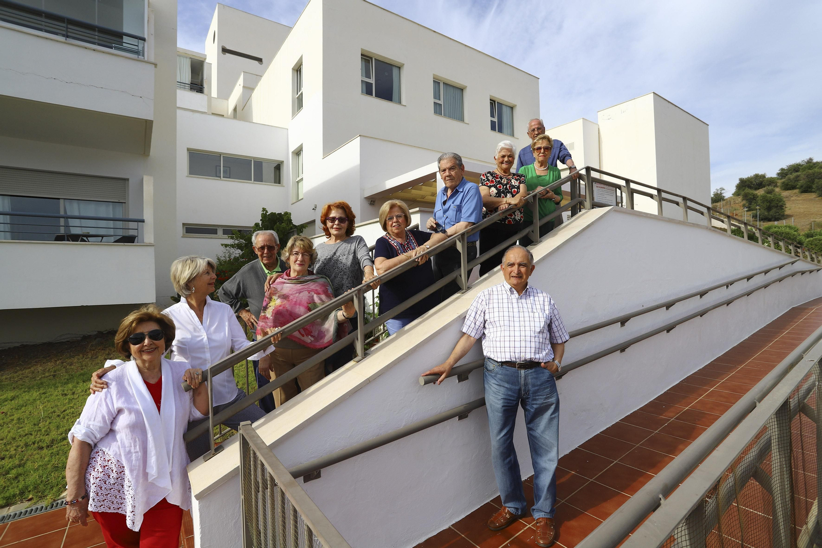 Algunos de los vecinos del conjunto residencial Puerto de la Luz