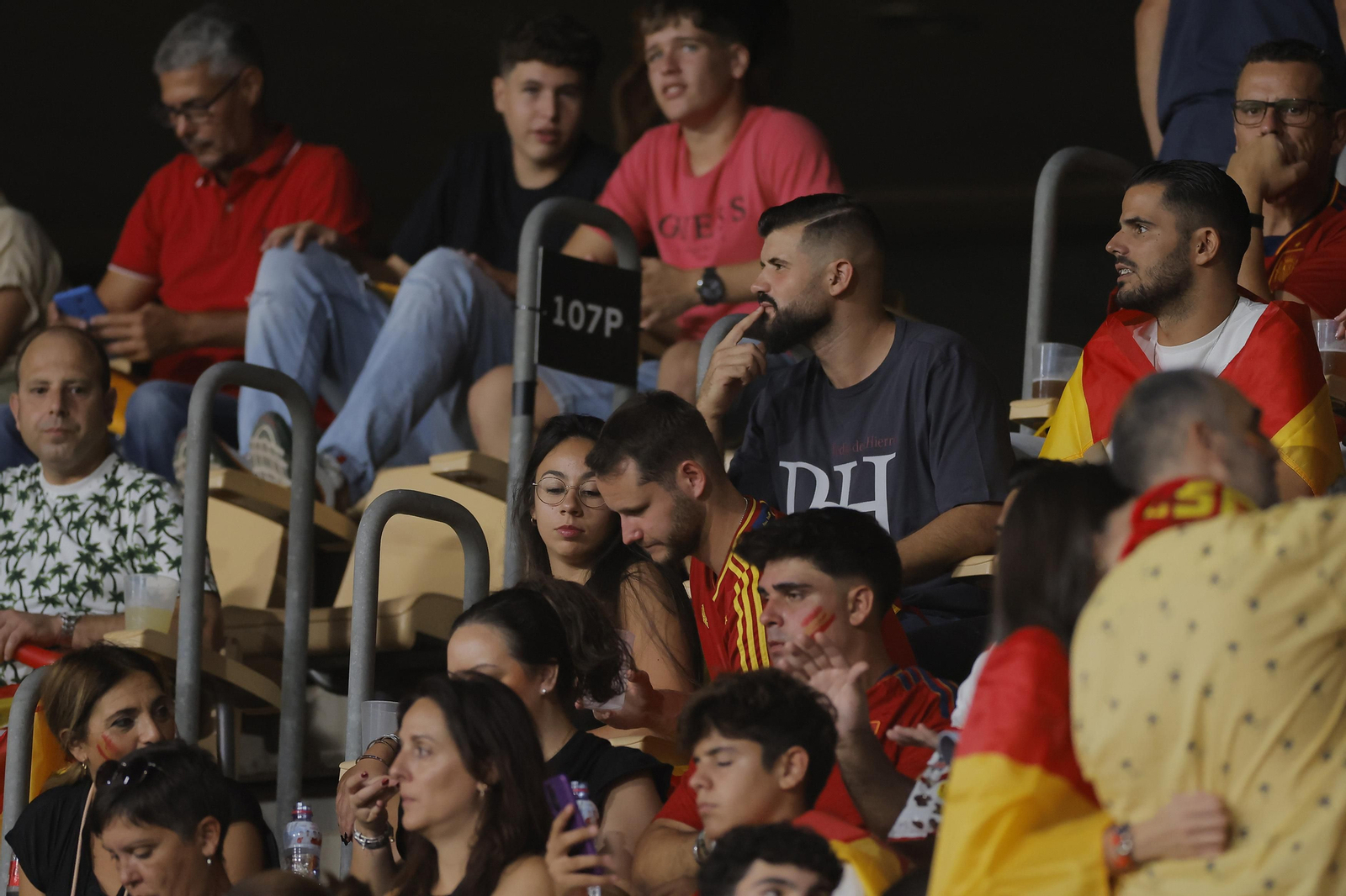 Búscate en las fotos del España-Escocia