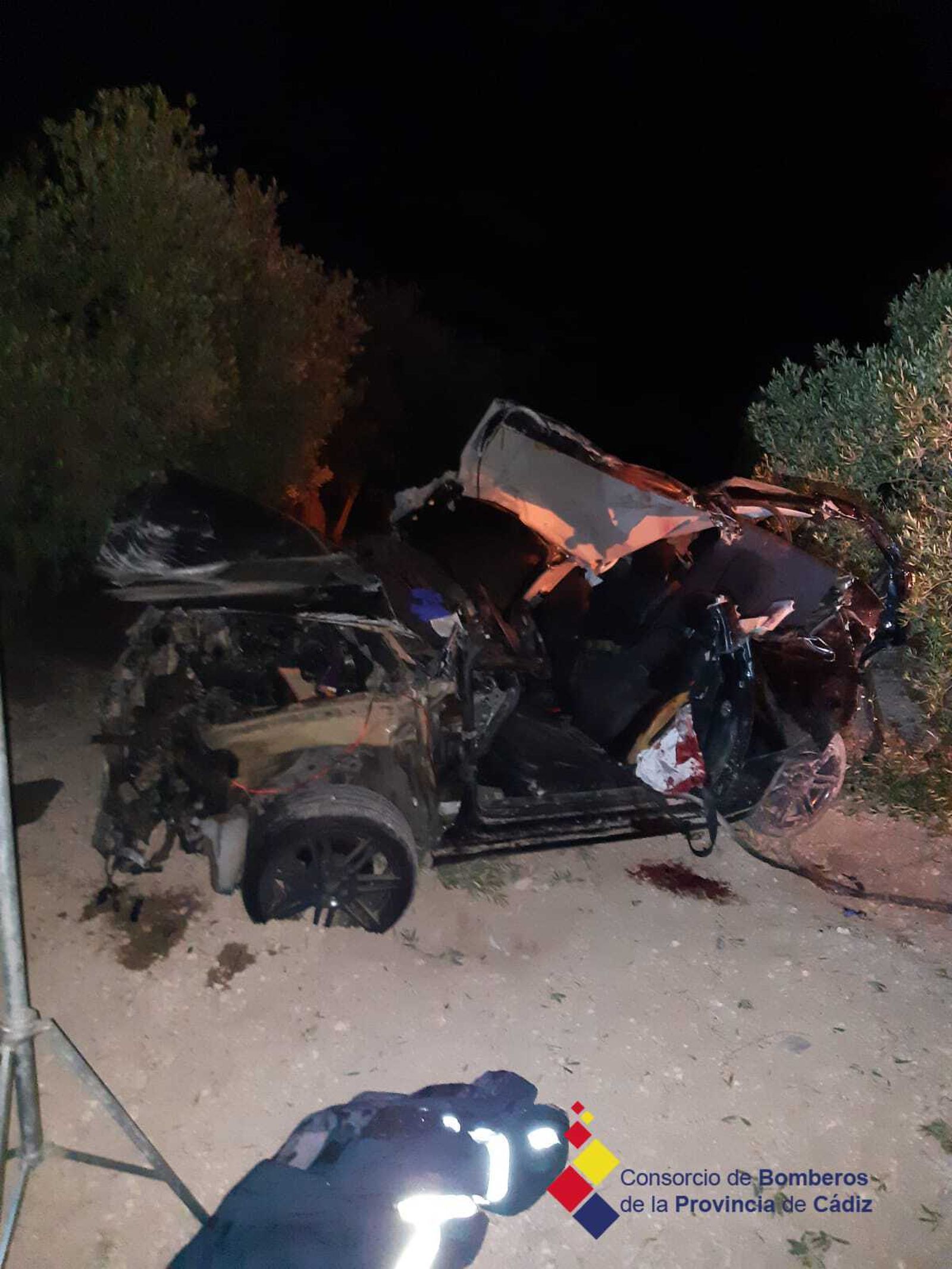 Estado en el que quedó el vehículo siniestrado.