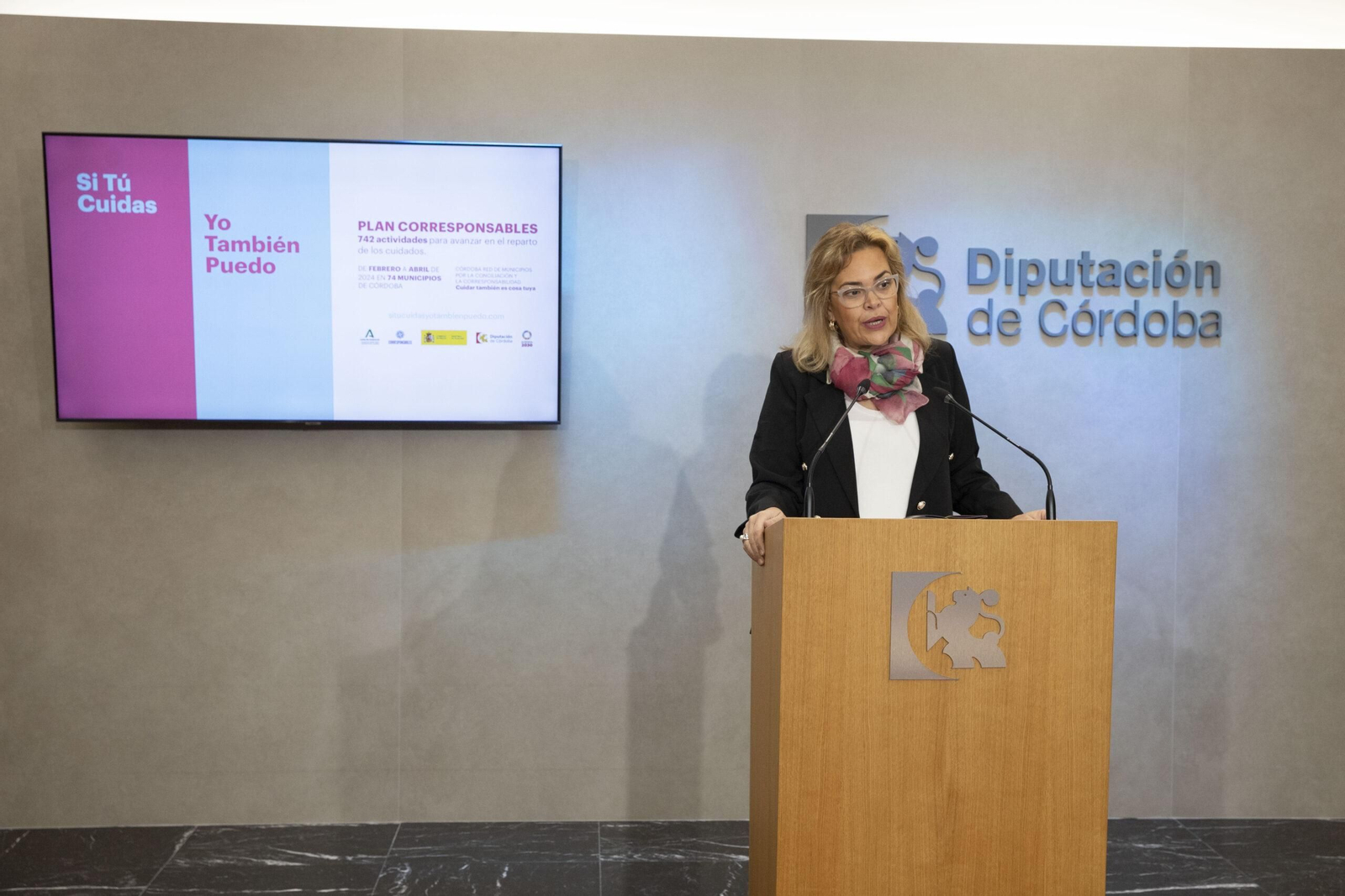 La diputada provincial Auxiliadora Moreno.