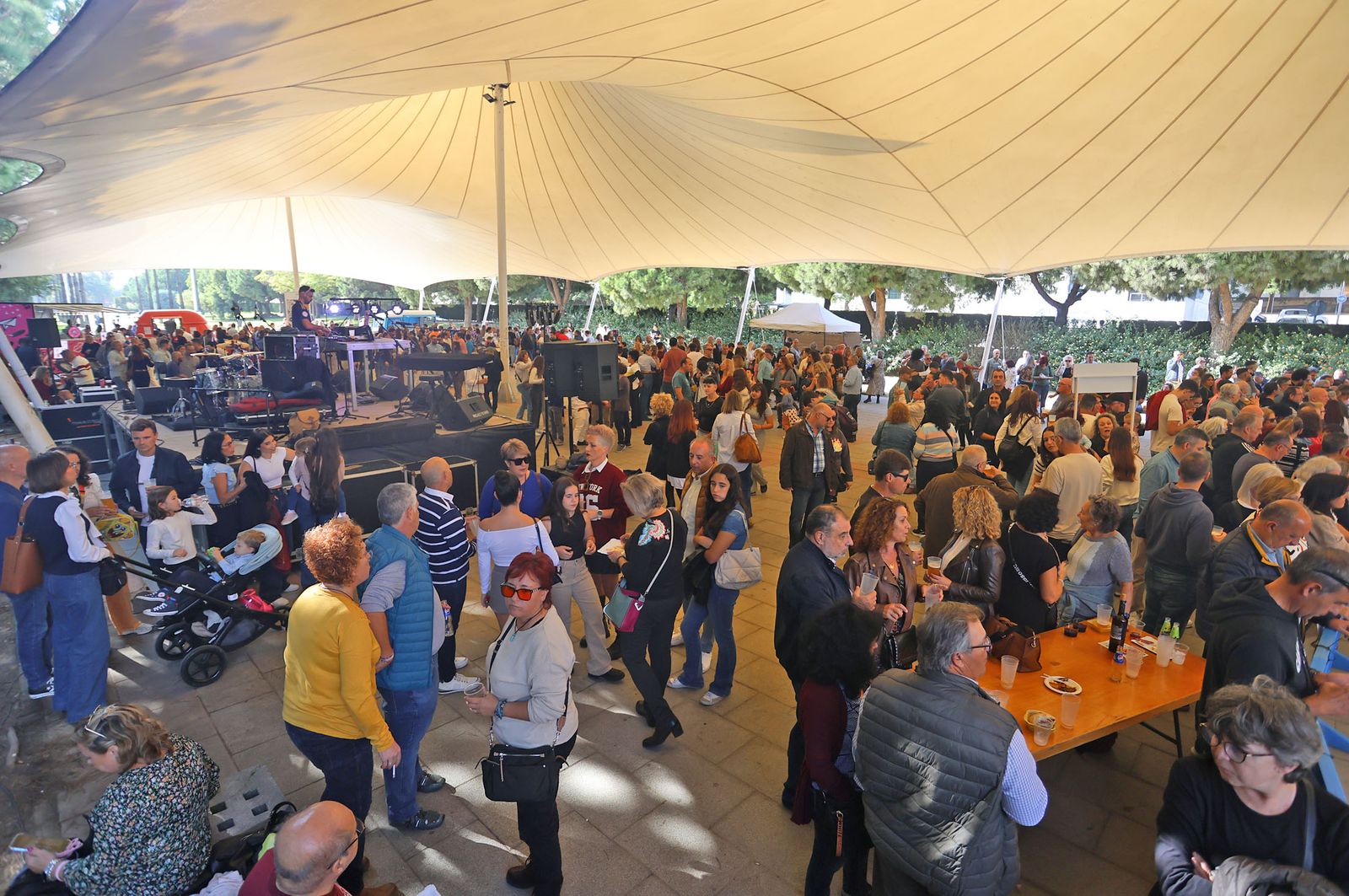 Huelva consigue el récord Guinness con el plato de jamón más grande del mundo, en imágenes