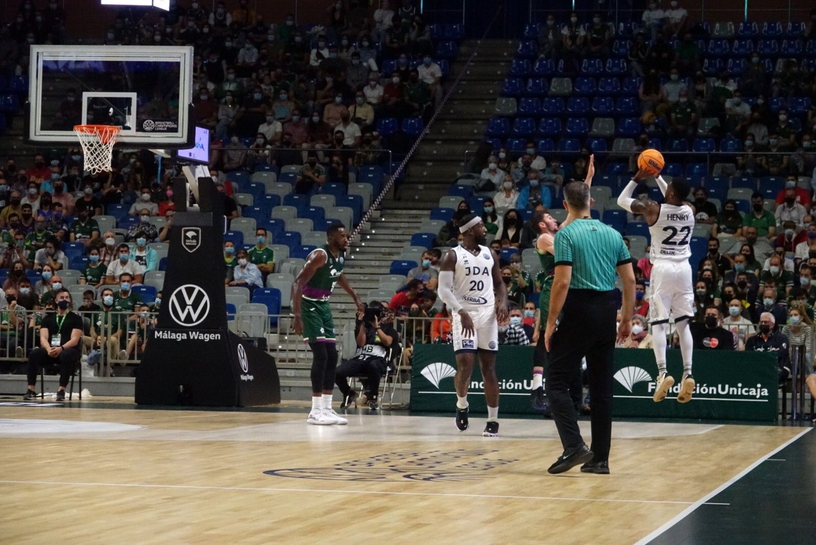 Las fotos del Unicaja-Dijon