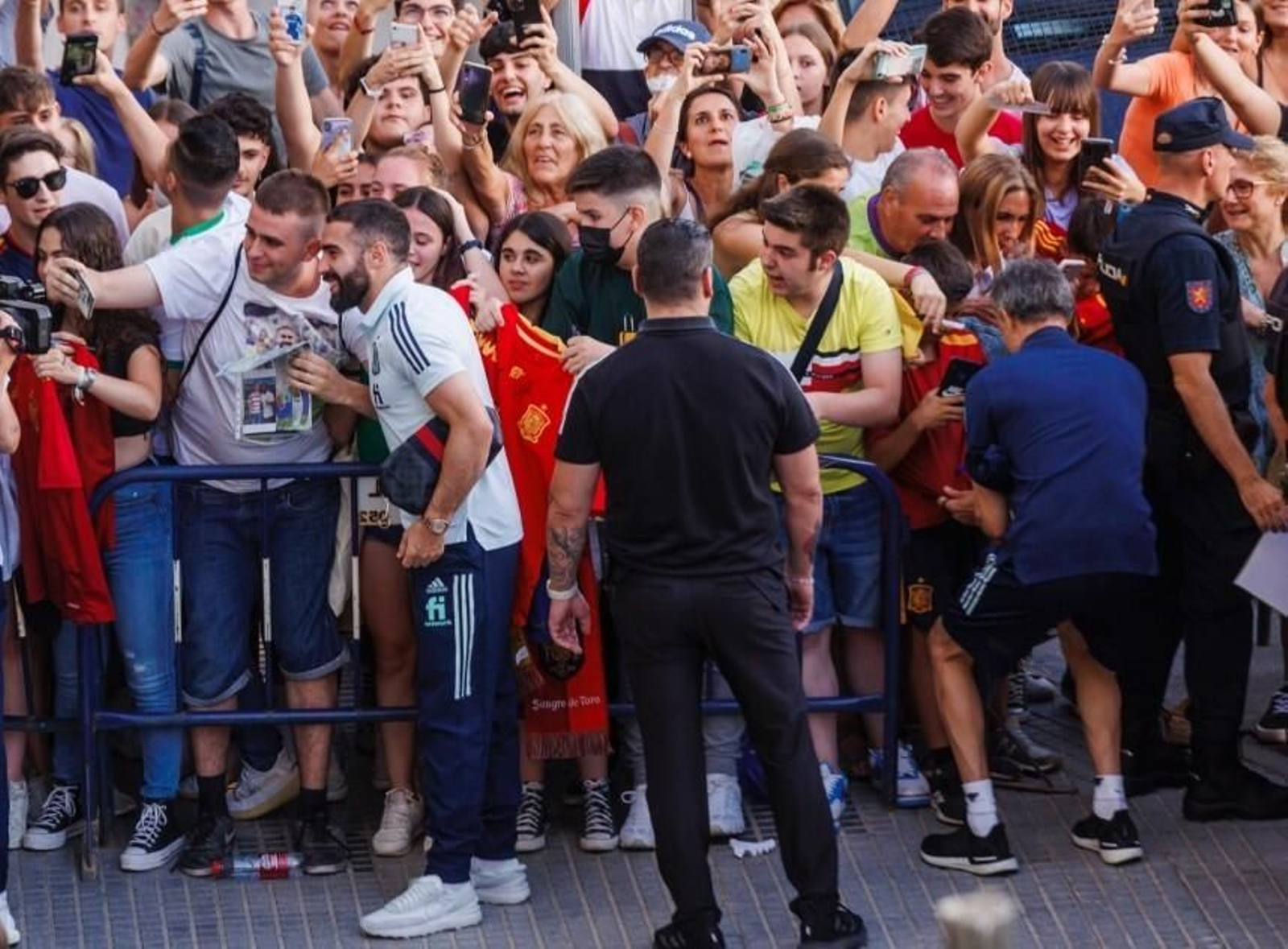Málaga se vuelca con la selección española Málaga se vuelca con la selección española