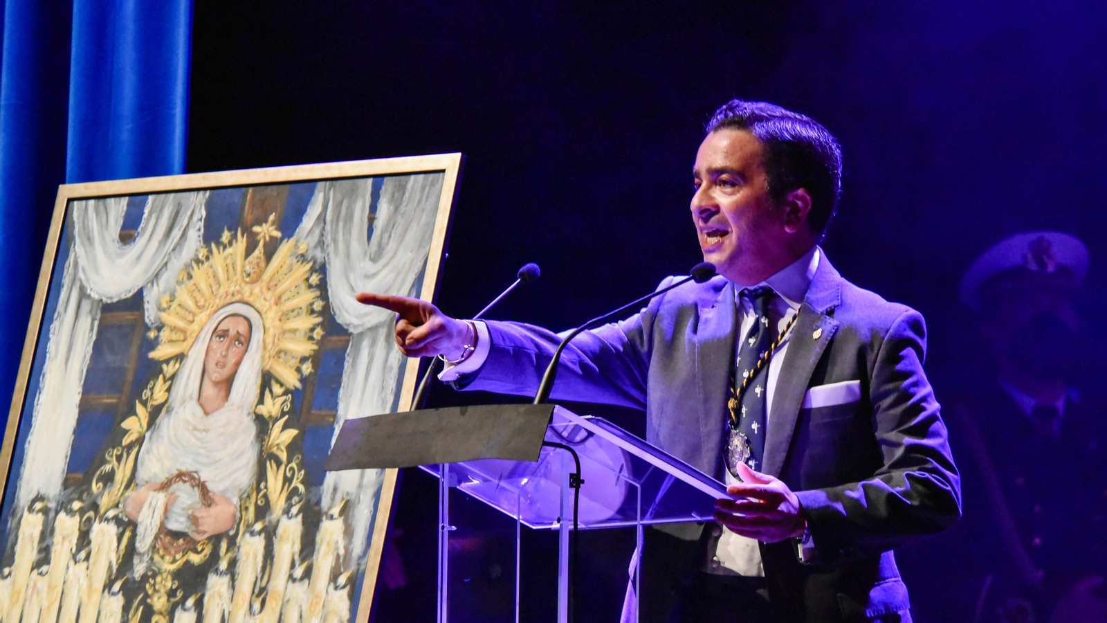 Las fotos de la presentación del cartel de la Semana Santa 2022 de La Línea