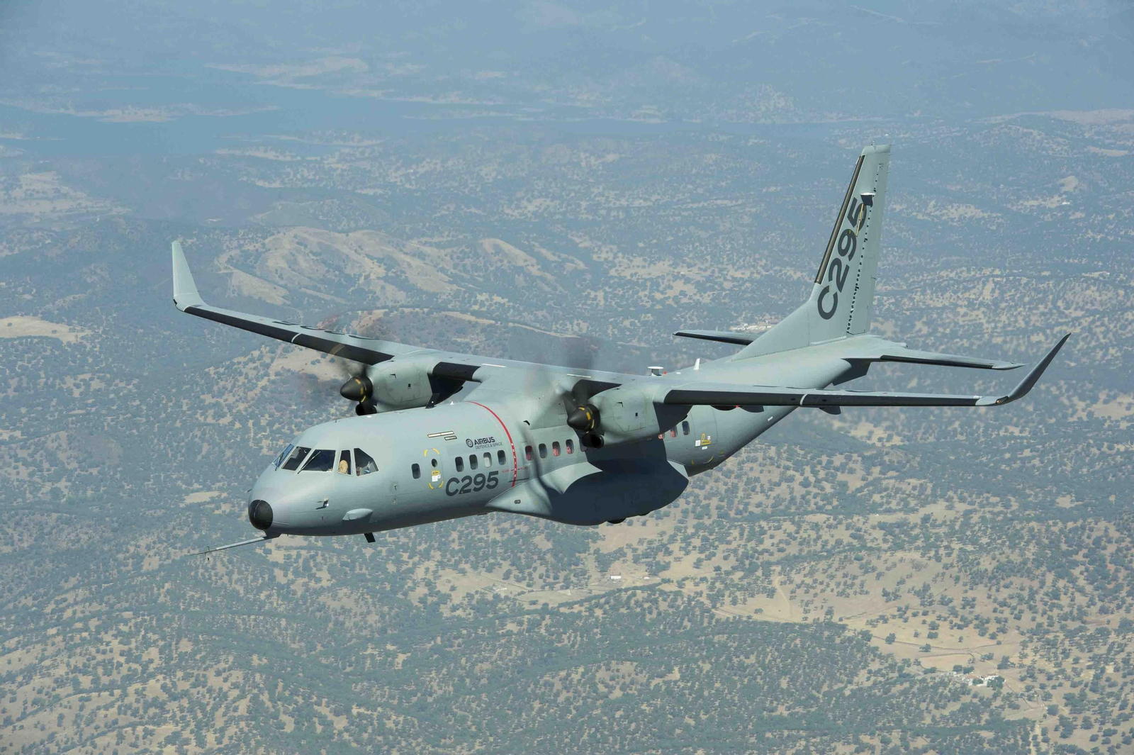 Un avión C295 de Airbus.
