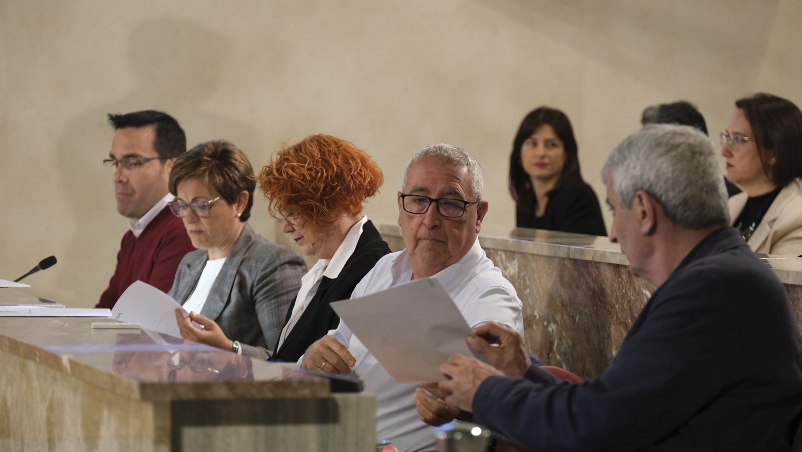 Imágenes del pleno extraordinario del Ayuntamiento de Almería