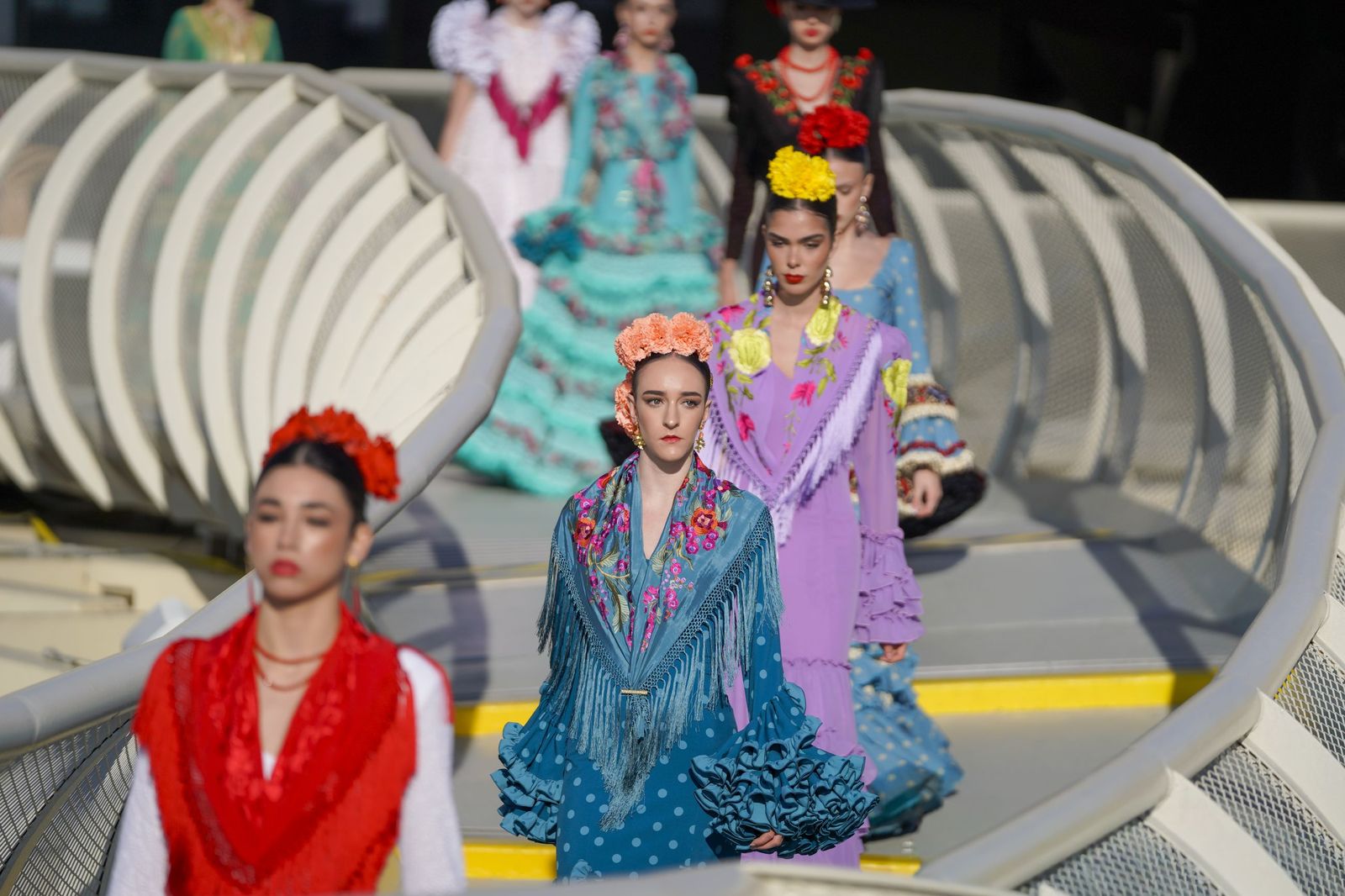 SIMOF 2026: La presentación de la pasarela de moda flamenca, en imágenes