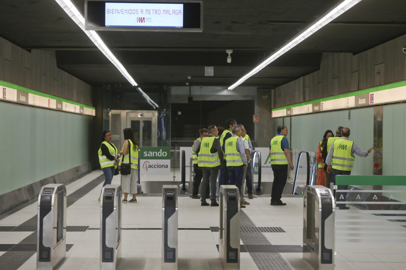 El Metro al Centro de Málaga: fotos de las estaciones Atarazanas y Guadalmedina El Metro al Centro de Málaga: fotos de las estaciones Atarazanas y Guadalmedina