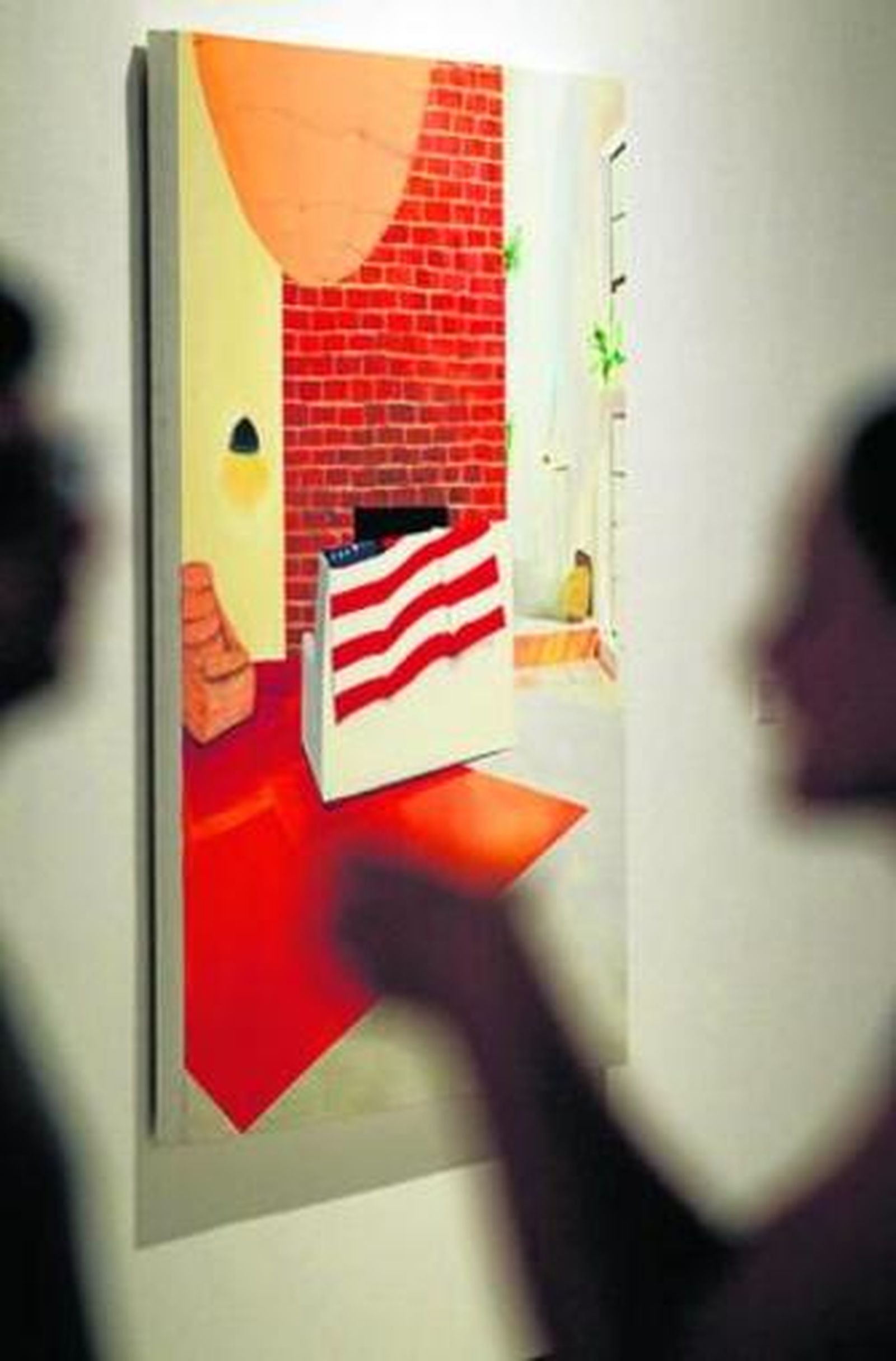 Una de las obras de Dexter Dalwood expuestas en el CAC Málaga.