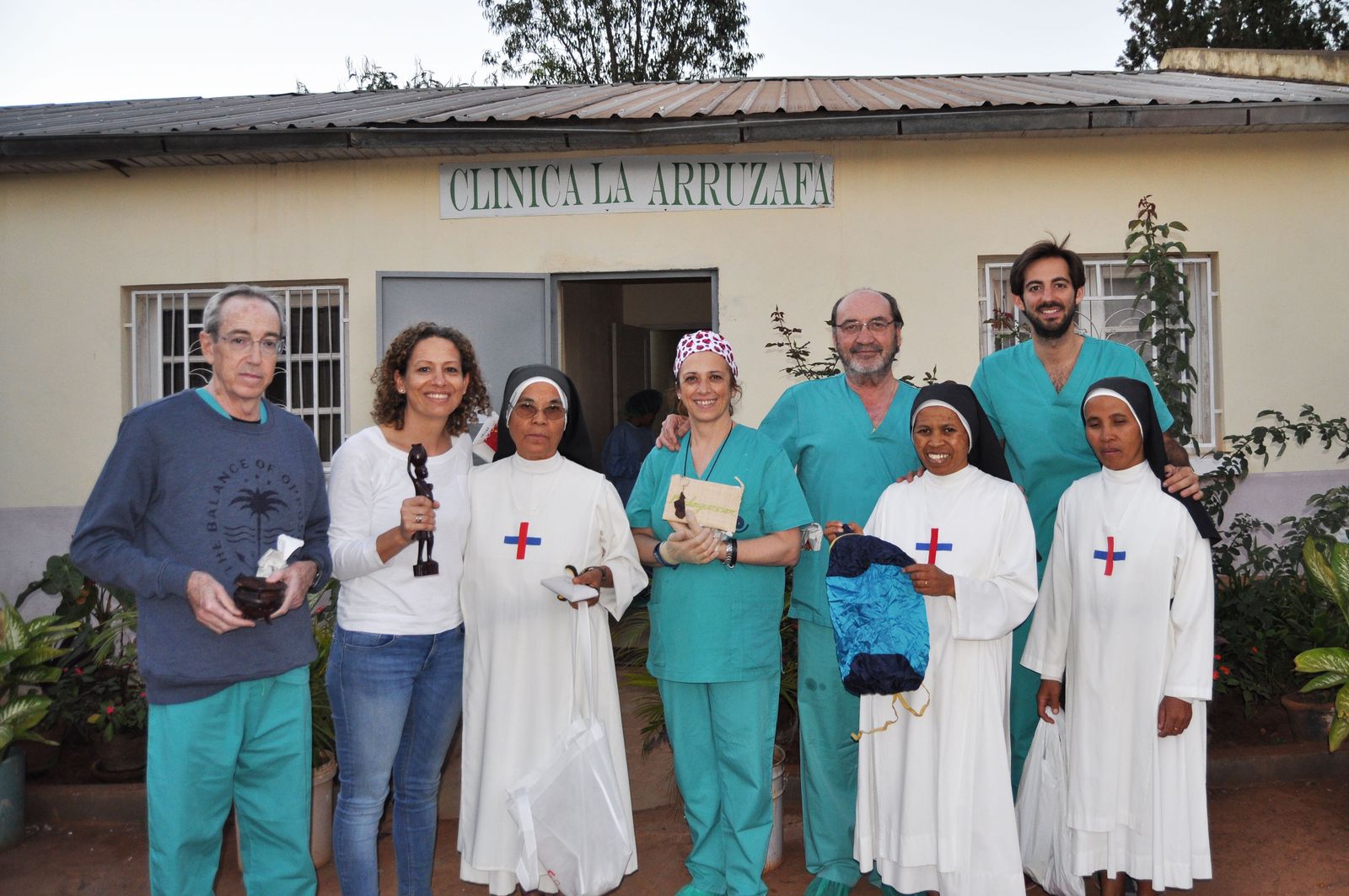 Miembros de la expedición realizada por la Fundación La Arruzafa.