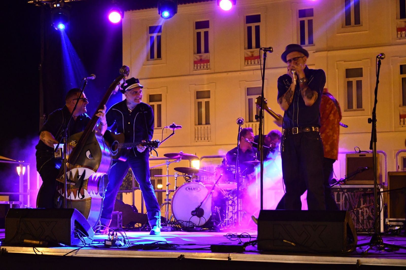 Uno de los conciertos, en la noche del viernes.