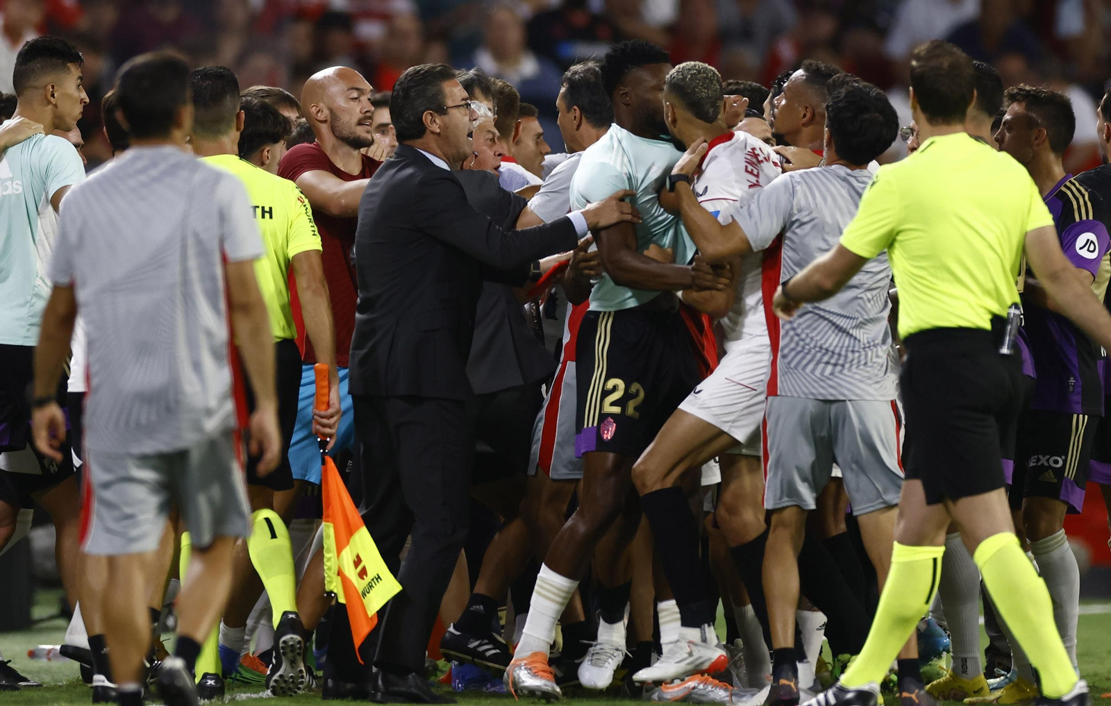 Las imágenes del Sevilla-Valladolid