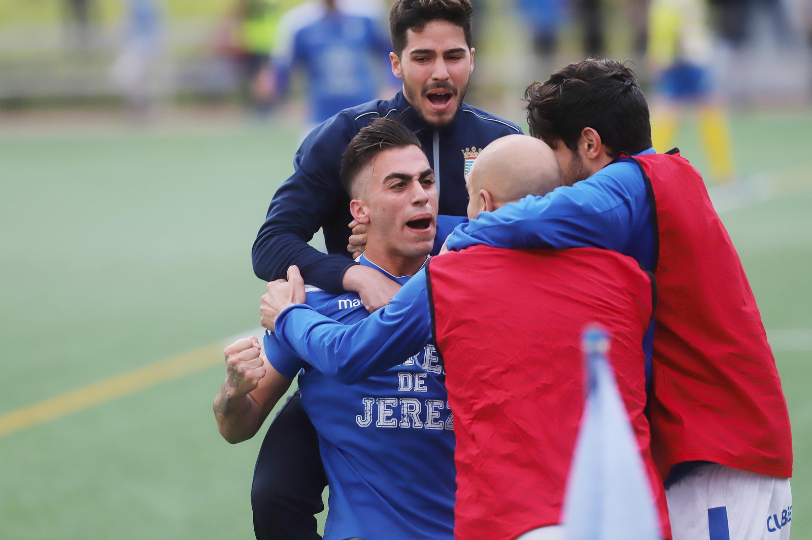 Imágenes del partido Xerez CD-Coria