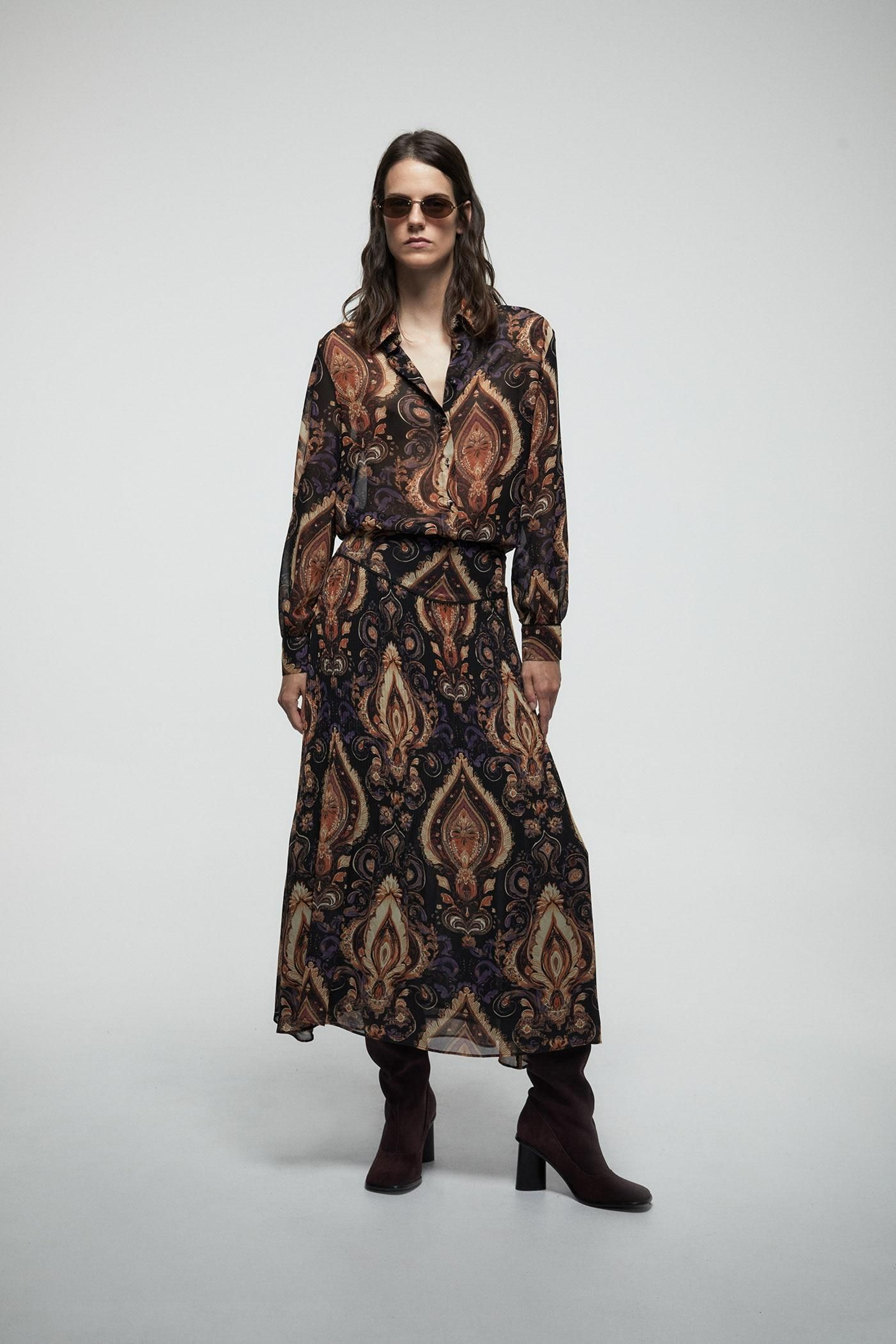 Blusa estampada de Sfera.