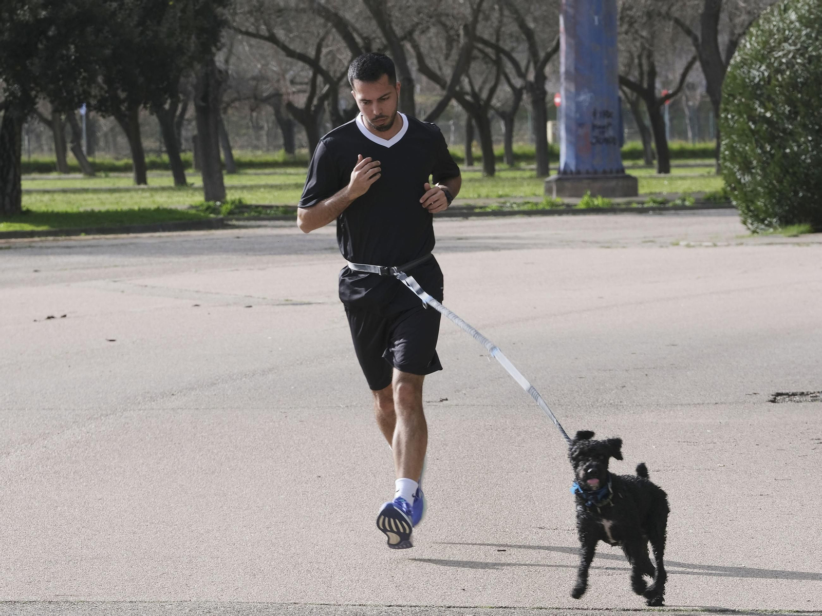 La víspera del maratón de Sevilla en fotos