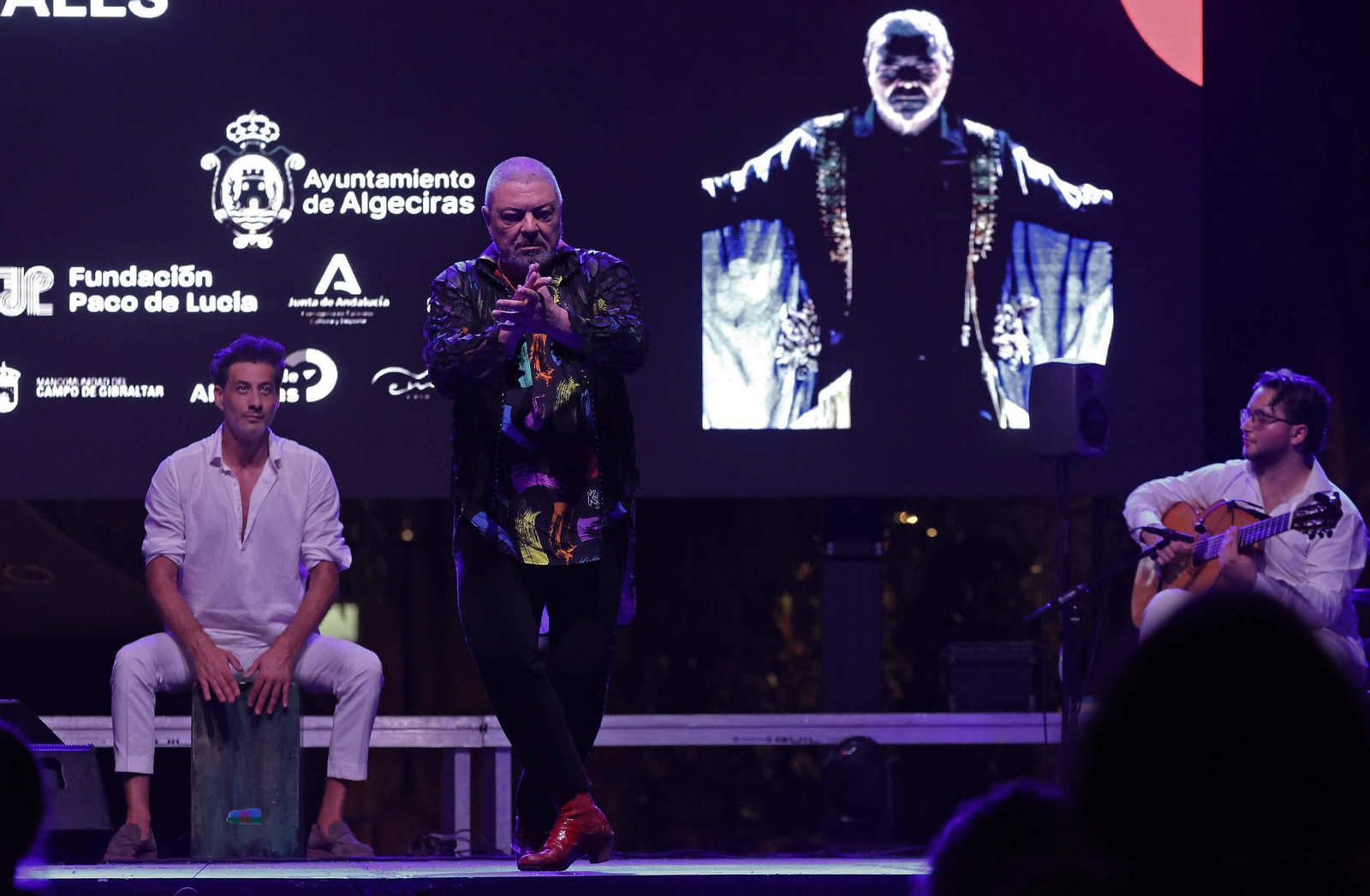 Fotos de la tercera sesión del XI Encuentro Internacional de Guitarra Paco de Lucía en Algeciras: Joni Jiménez y Antonio Canales
