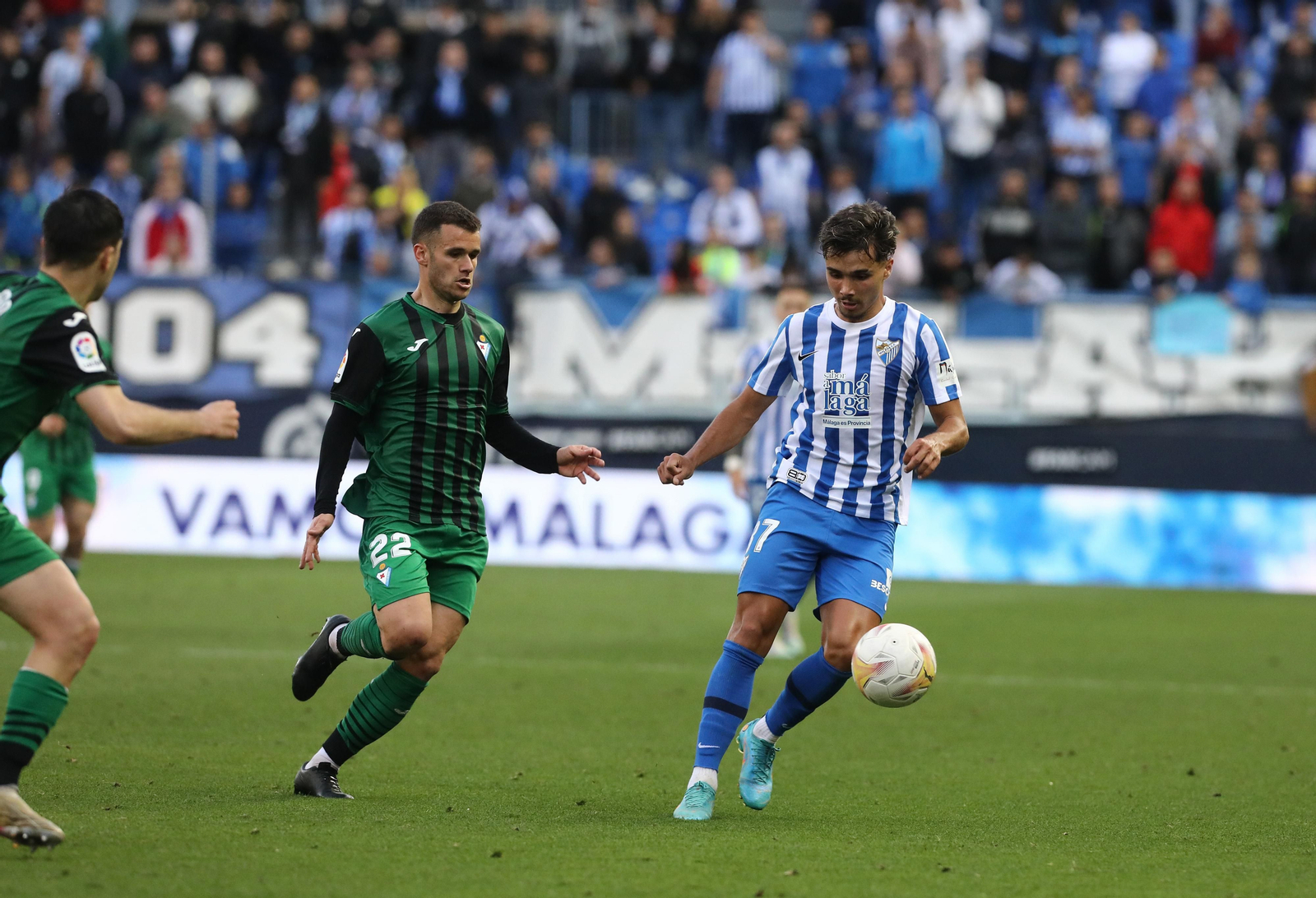 Las fotos del Málaga CF-Eibar