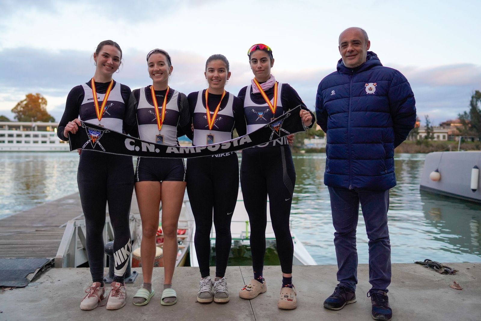 Las fotos de la primera regata de La Liga Nacional de Remo Olímpico Tradicional